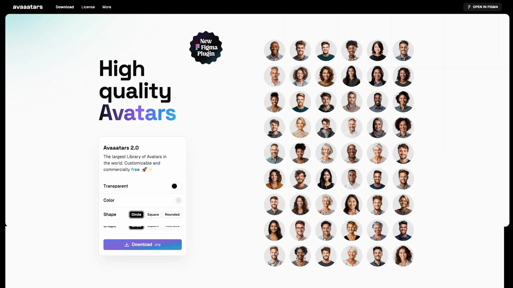 Avaaatars – Unlimited Free, Customizable Avatars