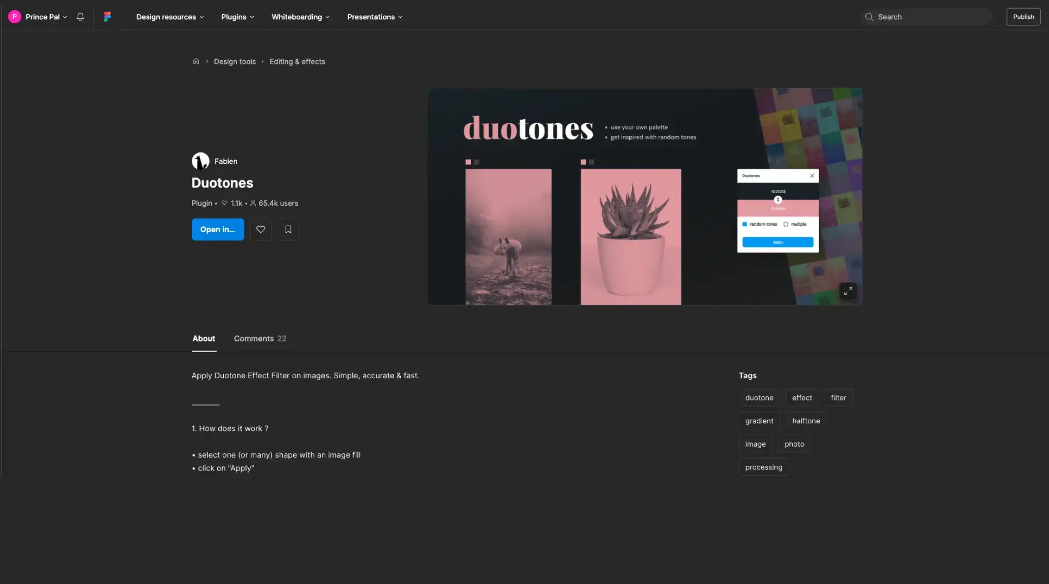 Duotones – Add eye-catching duotone effects