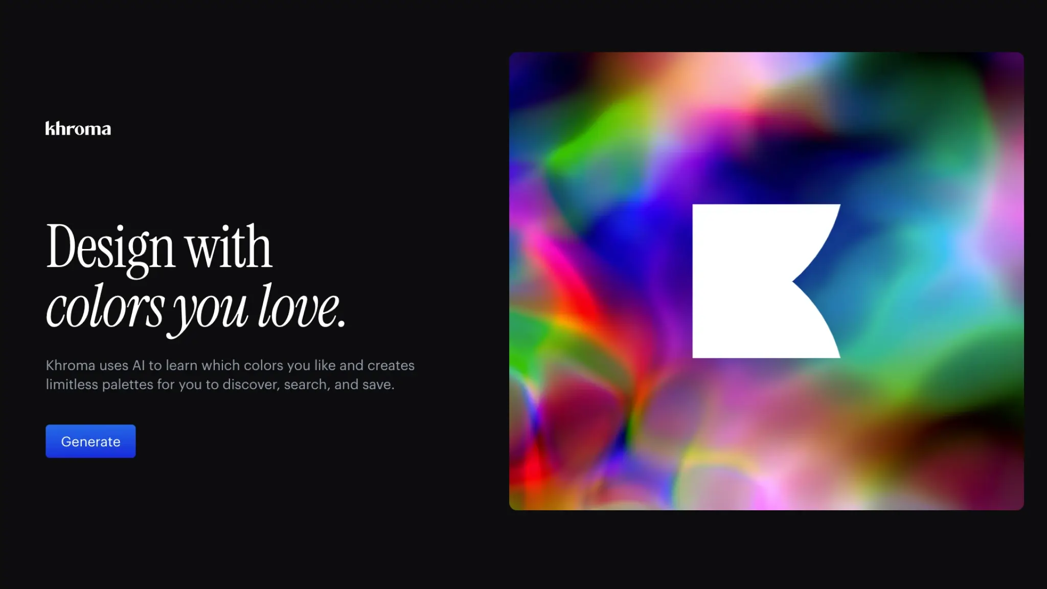 Khroma – AI Color Tool for Designers