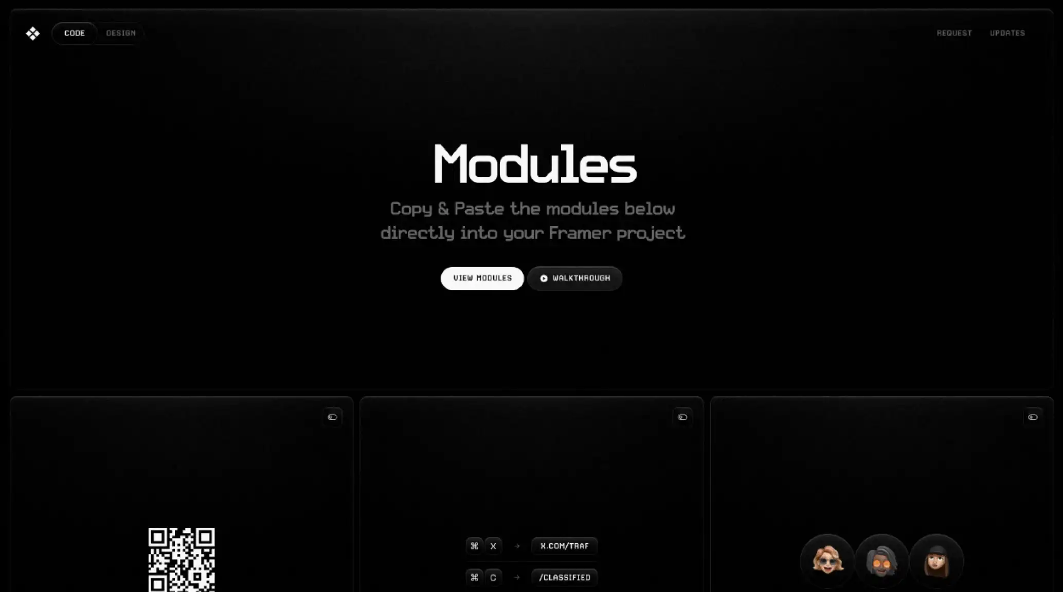 Modules – Framer Project Enhancements
