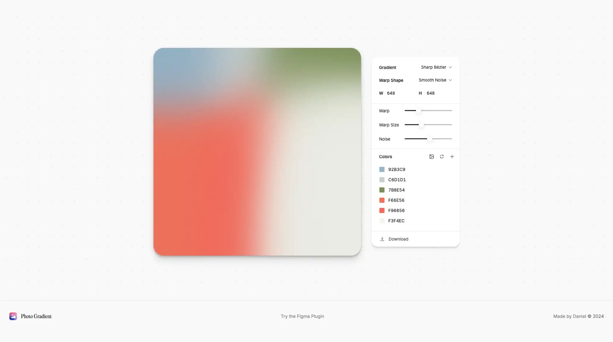 Photo Gradient – Image to Mesh Gradient