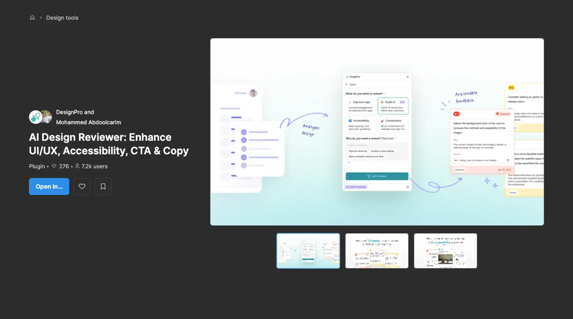AI Design Reviewer – Enhance UI/UX, Accessibility, CTA & Copy