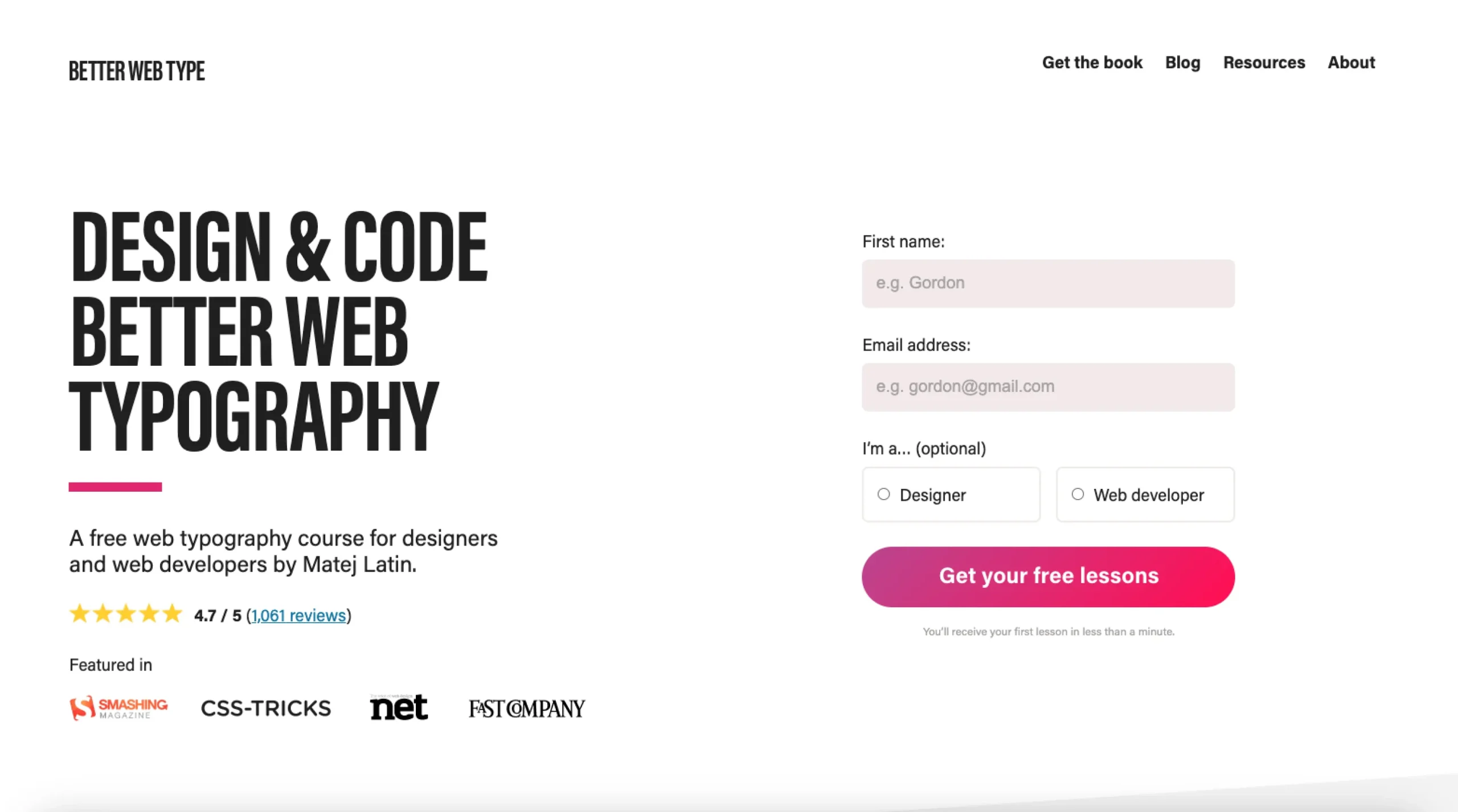 Better Web Type