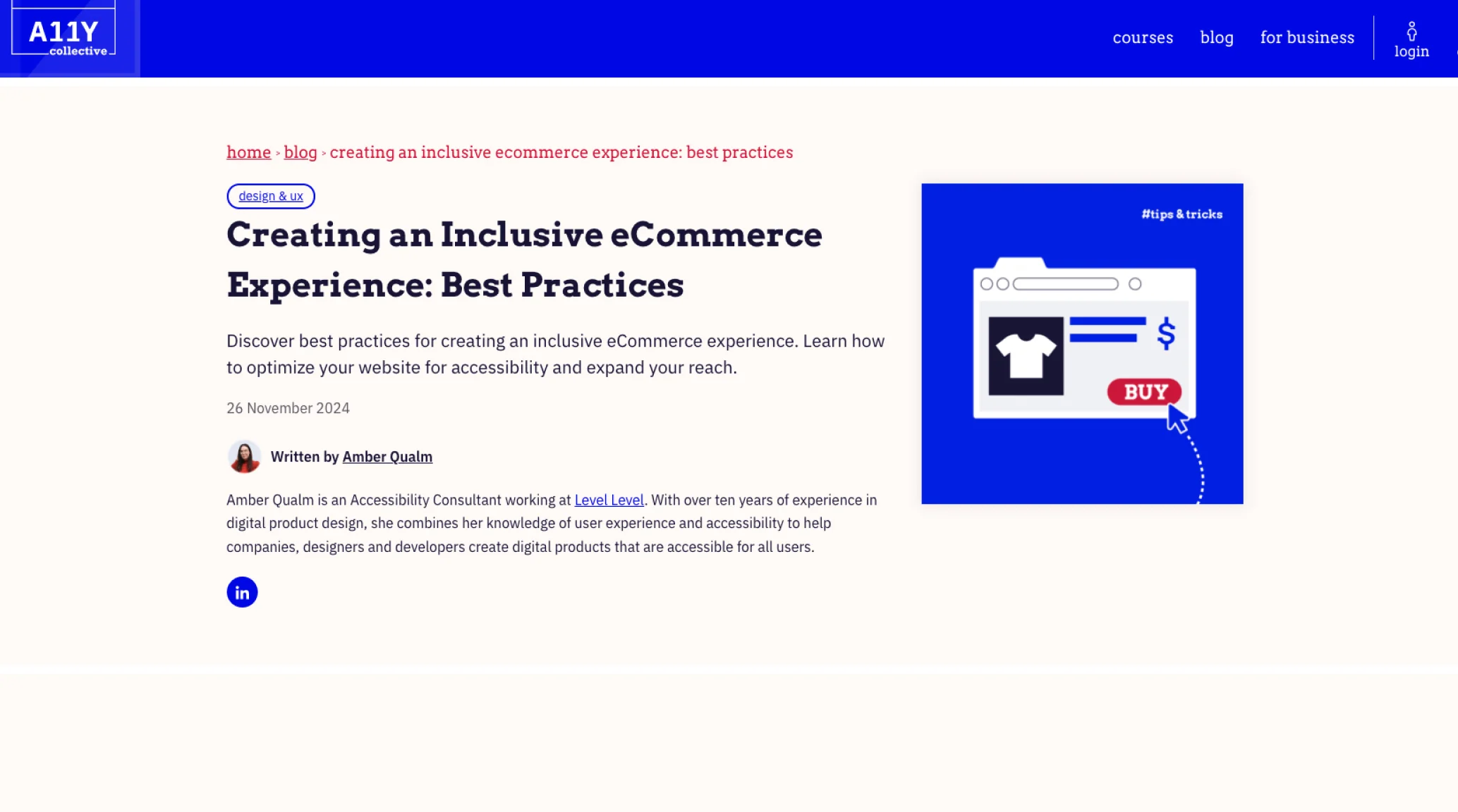 Creating an Inclusive eCommerce Experience: Best Practices