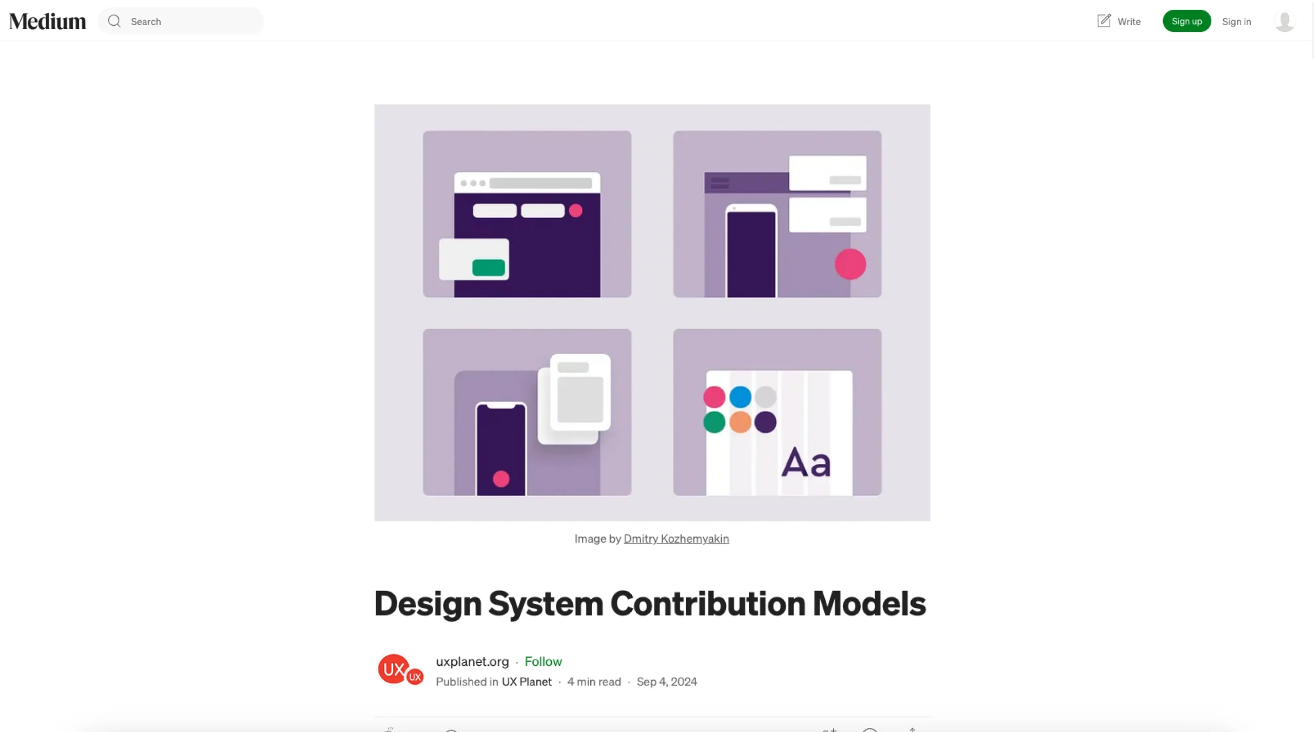 Design System Contribution Models
