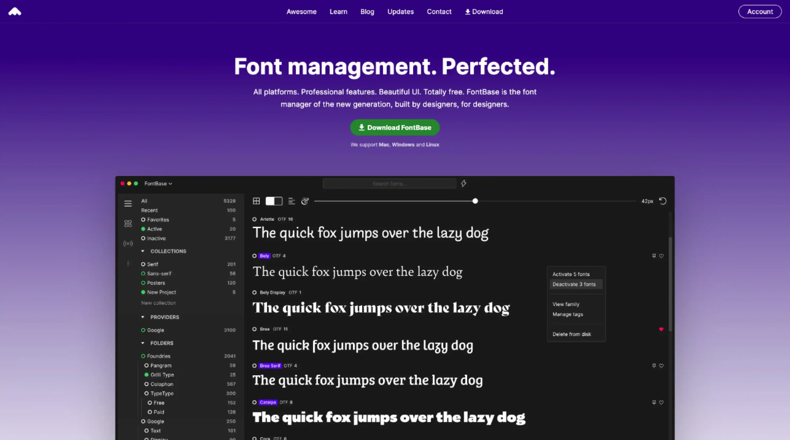 FontBase