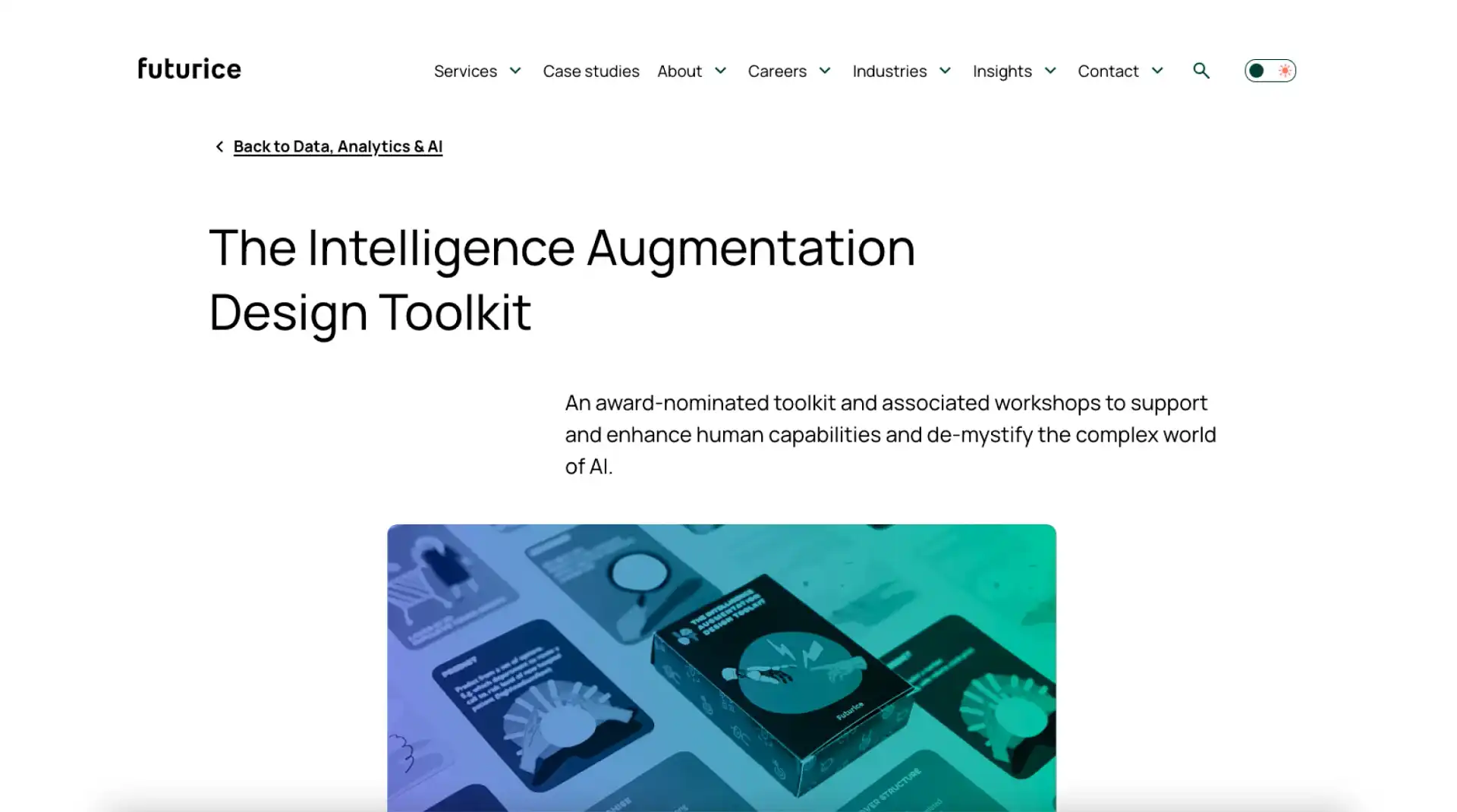 Futurice – The Intelligence Augmentation Design Toolkit