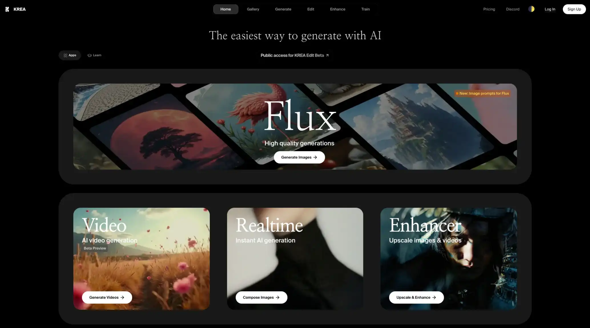 KREA – The easiest way to generate with AI