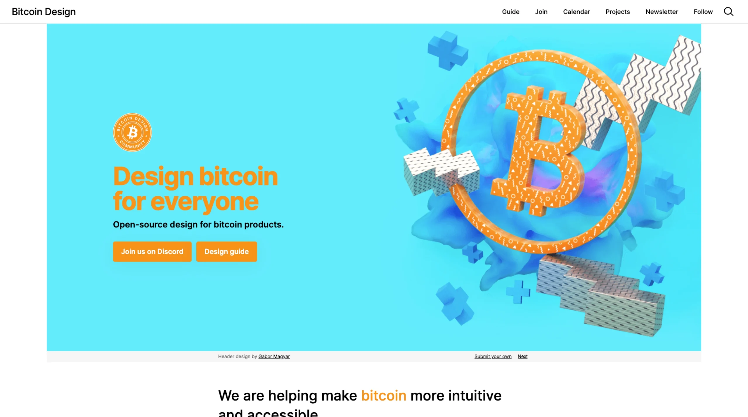 Bitcoin Design – Open-source design resources for Bitcoin products.