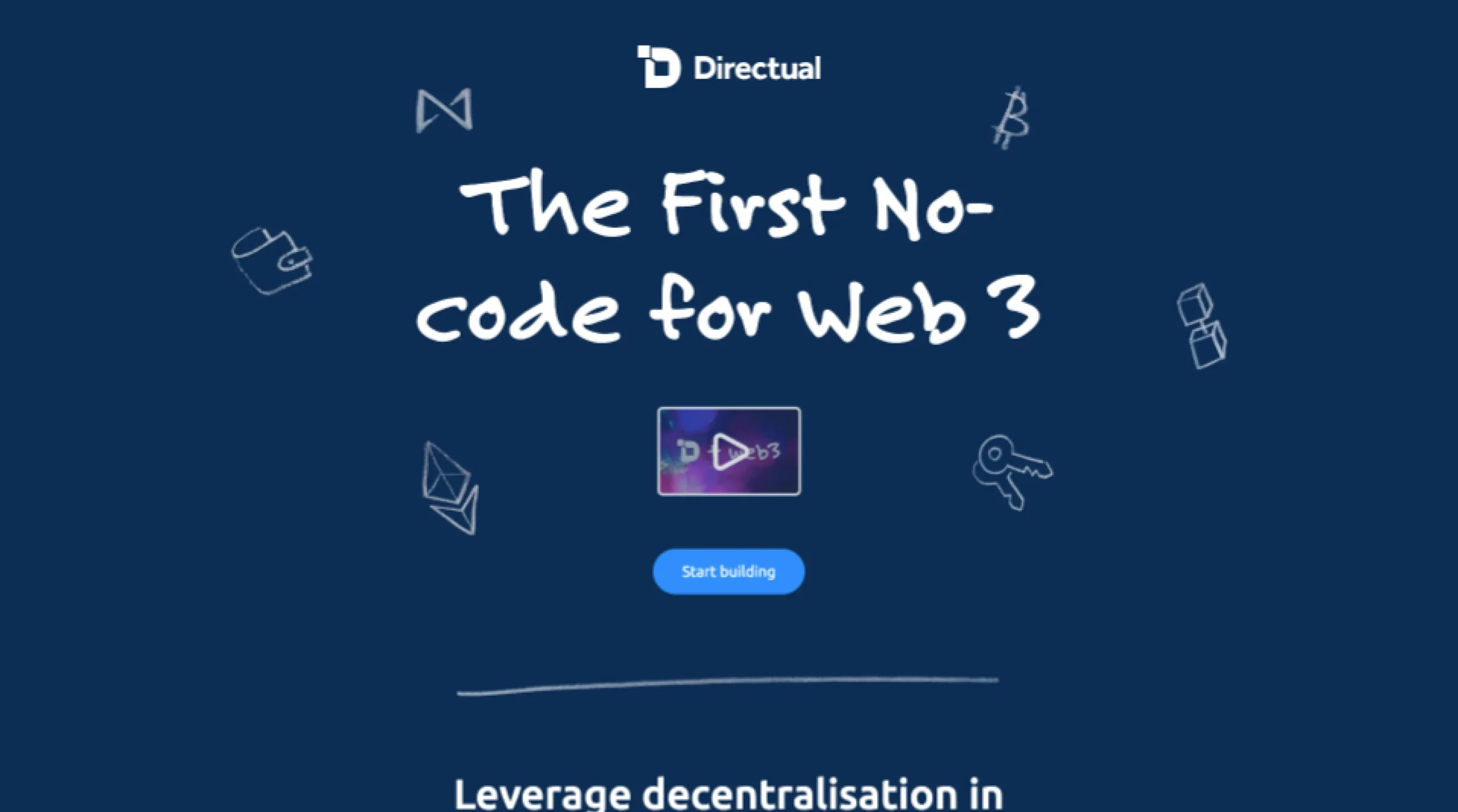 Directual – The First Web3 No-Code Development Platform - UI UX Showcase