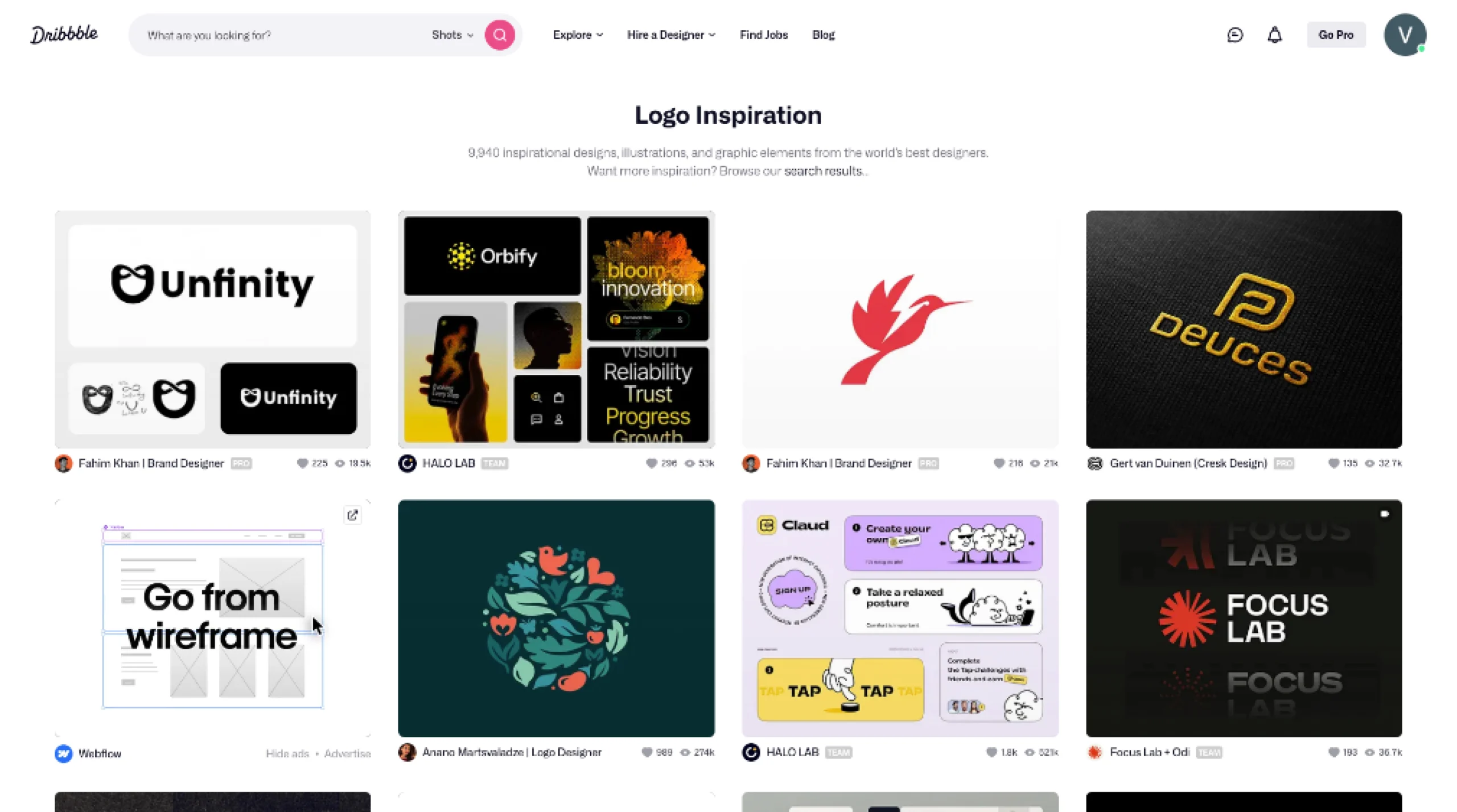Dribbble – Logo Inspiration