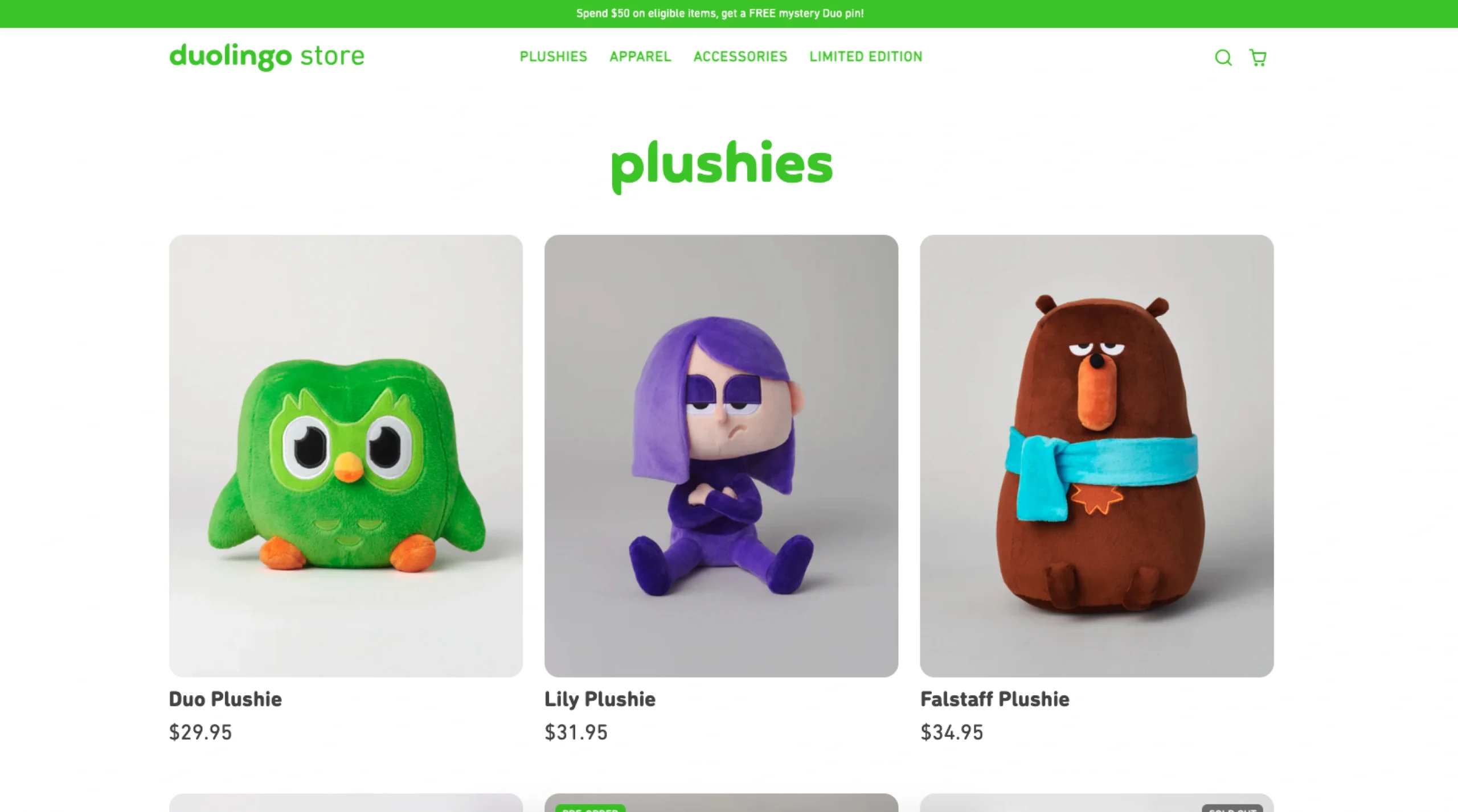 Duolingo store