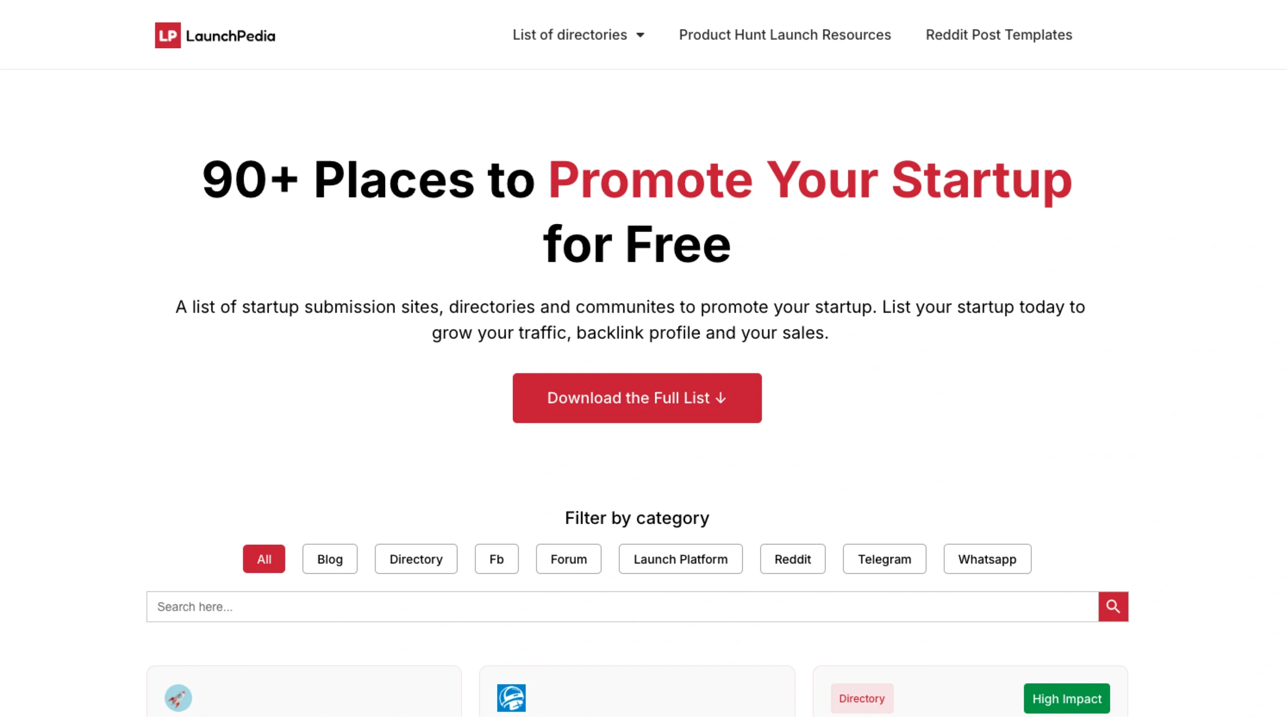 LaunchPedia