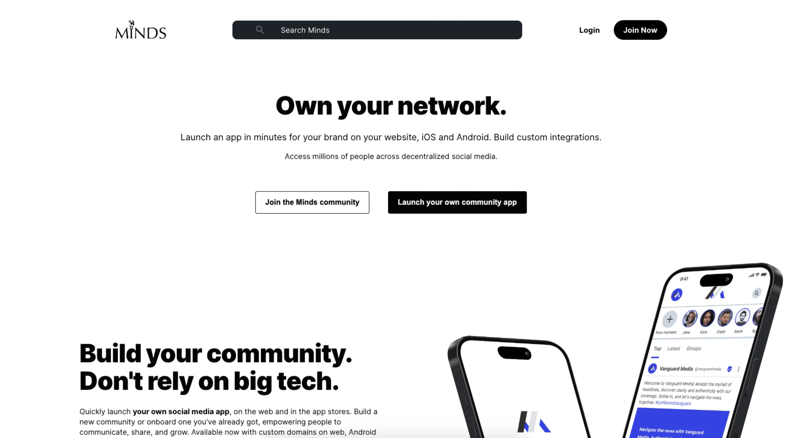Mind – A Decentralized Social Media Platform - UI UX Showcase