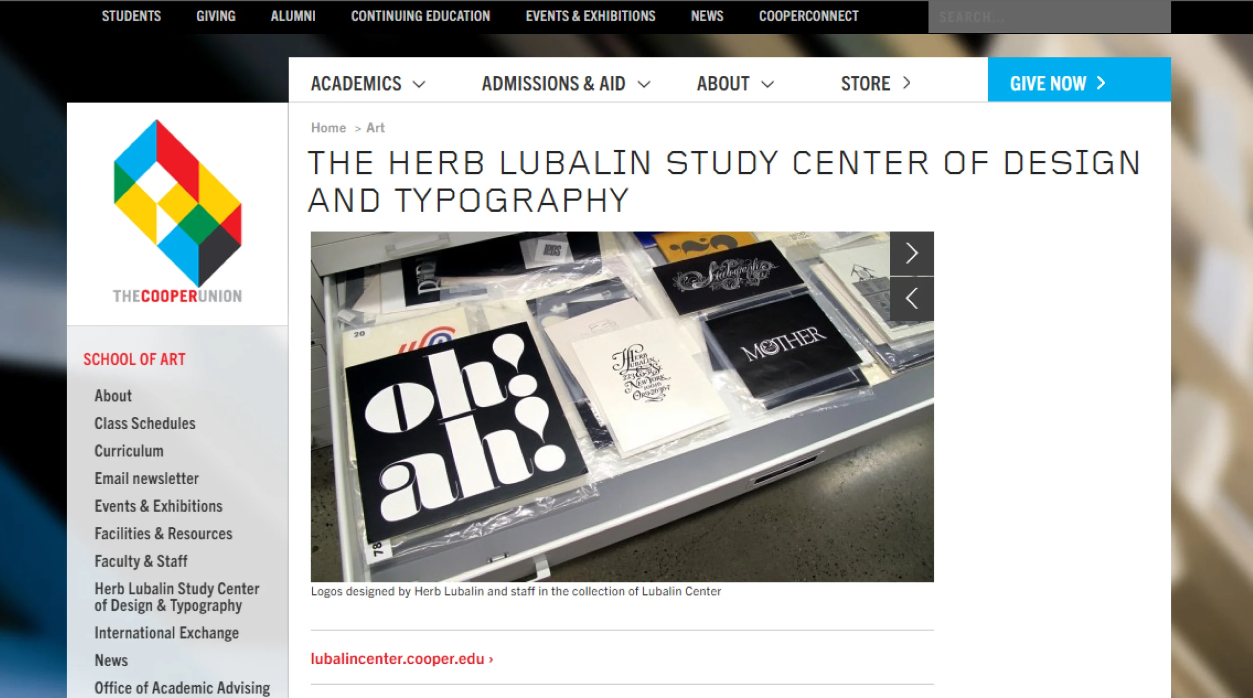 The Herb Lubalin Study Center