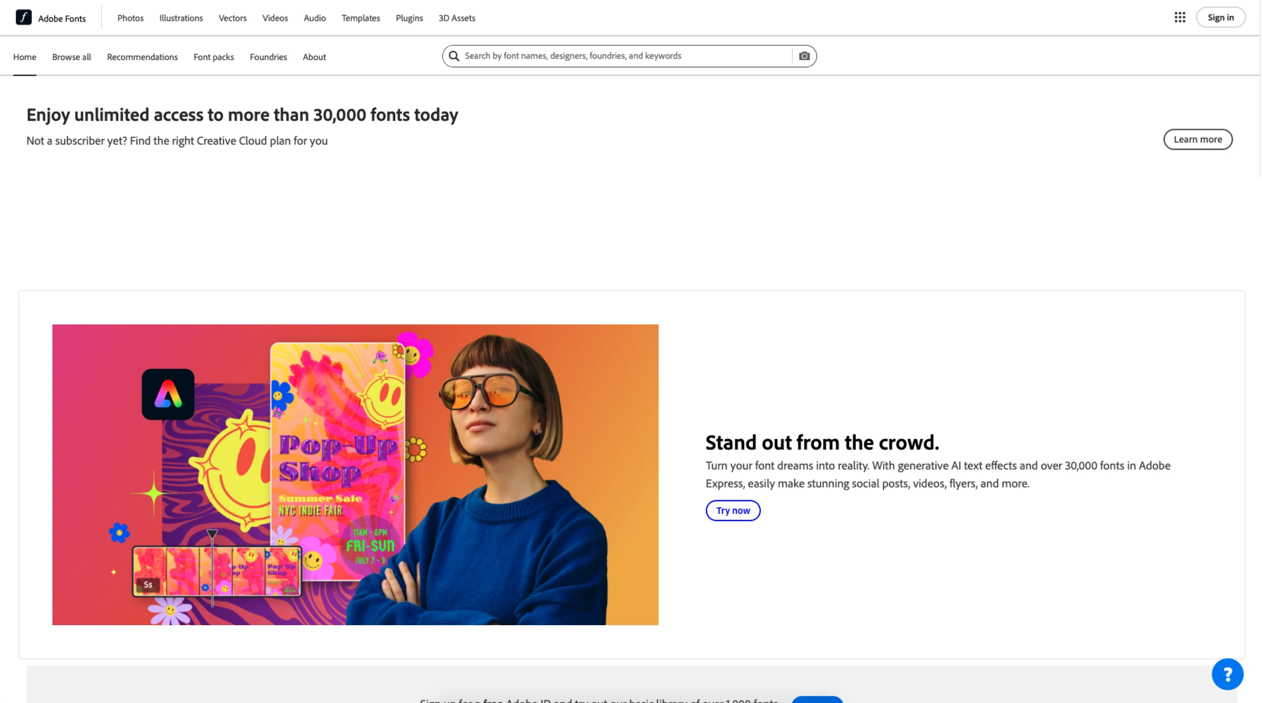 Adobe Fonts
