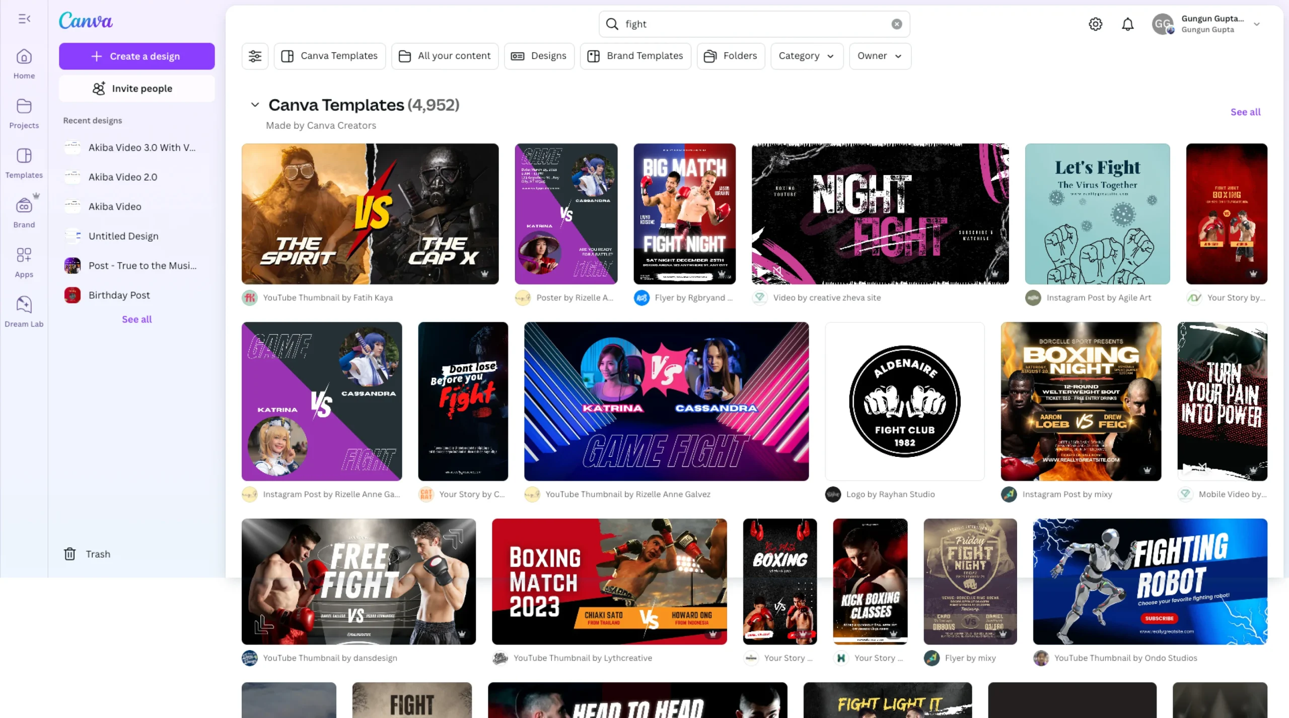 Canva Website