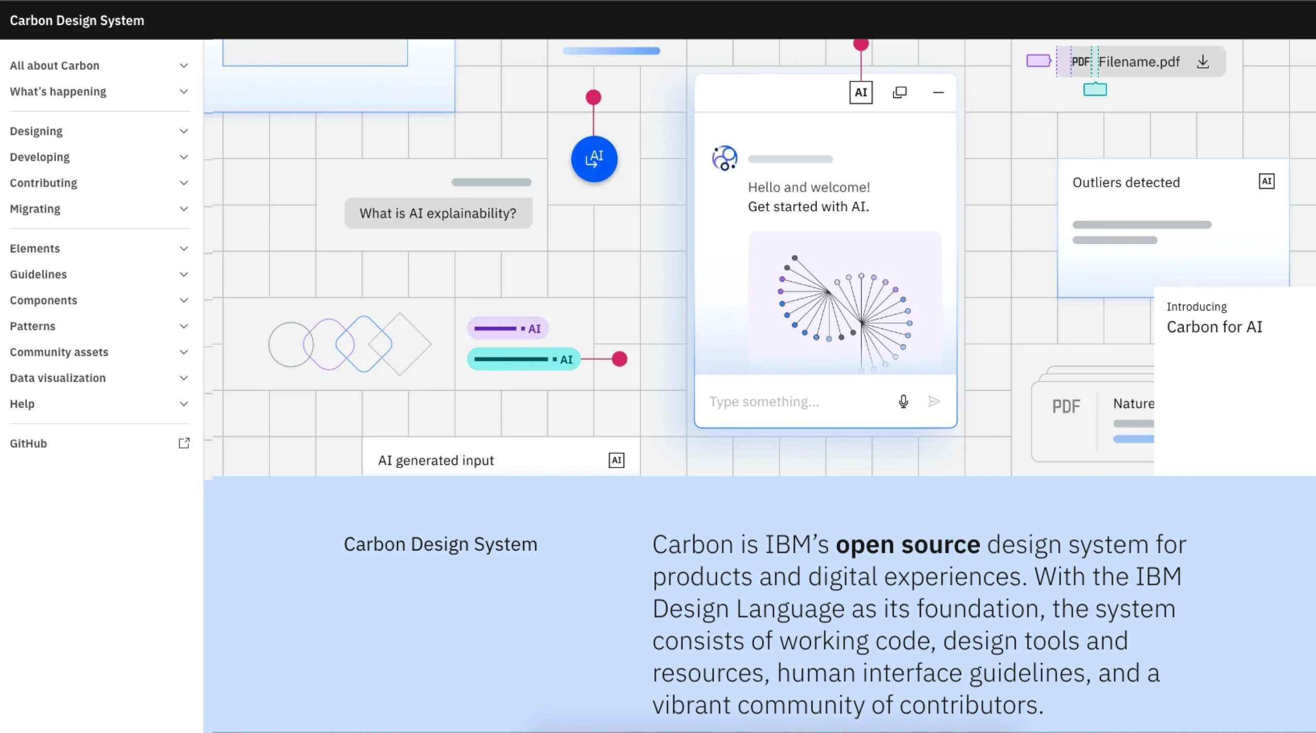 Carbon Design System