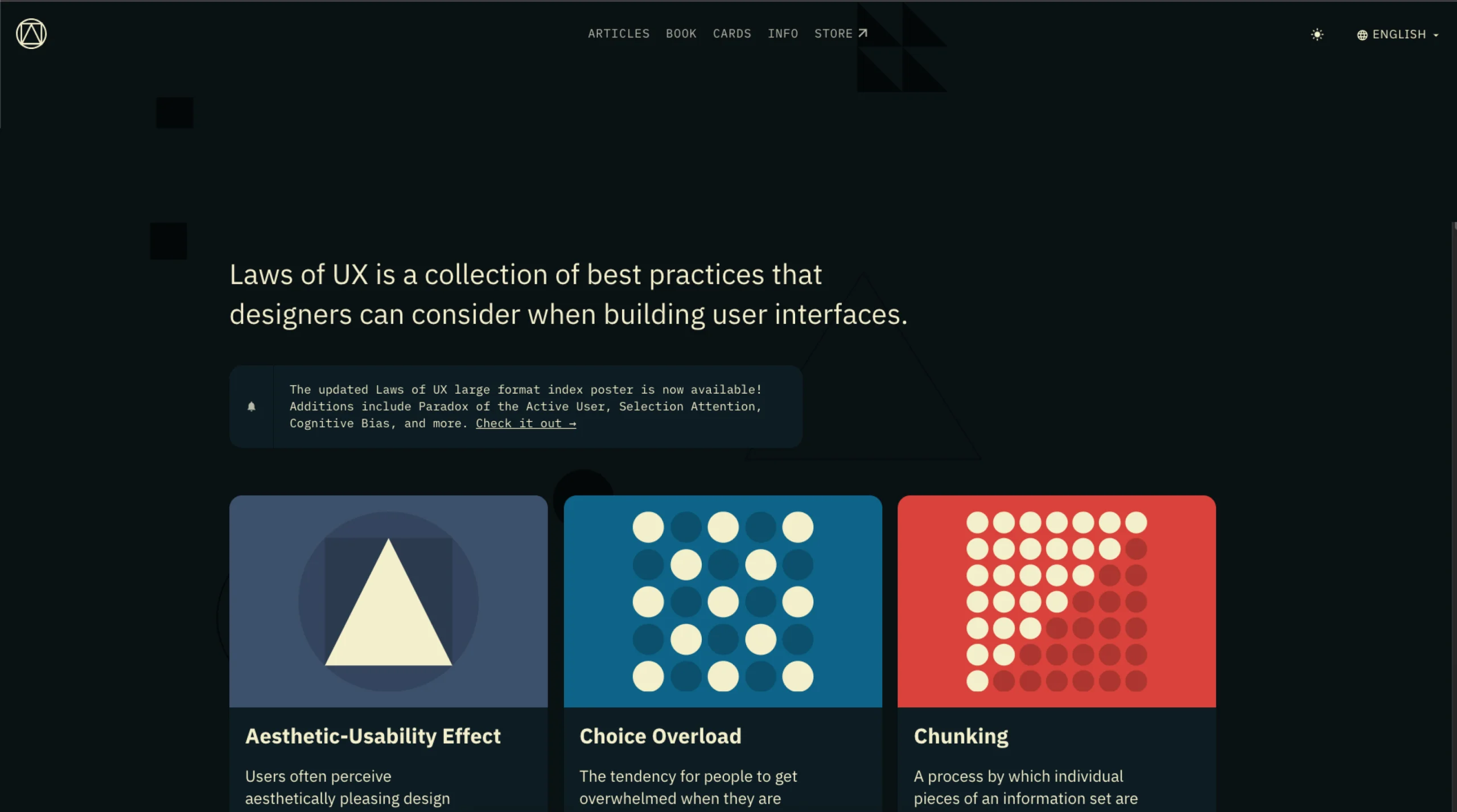 Laws of ux