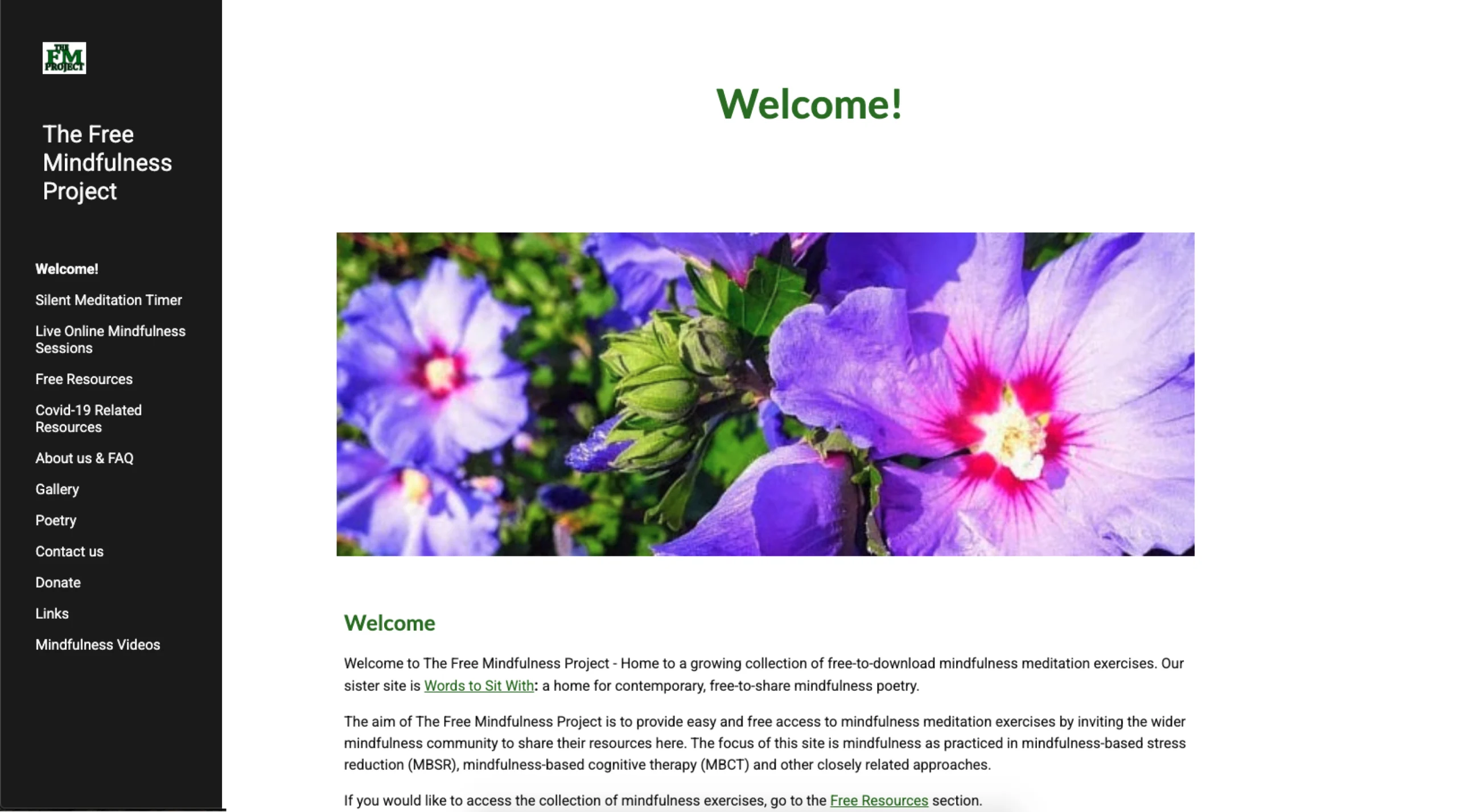 The Free Mindfulness Project