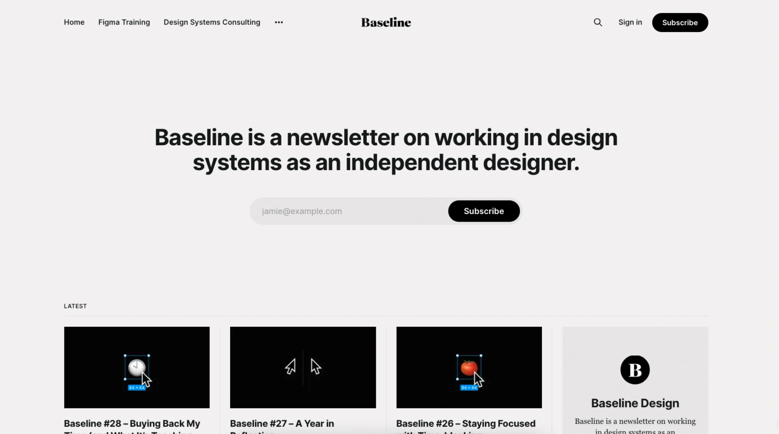Baseline Design