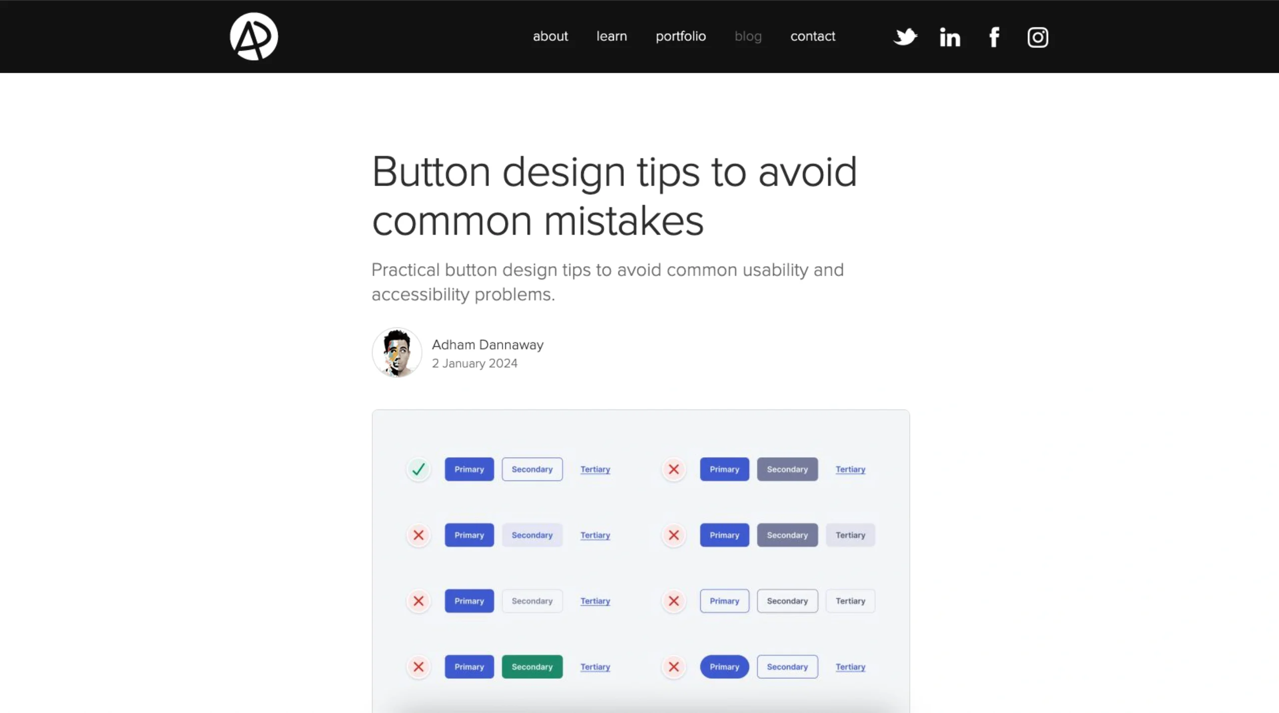 Button Design Tips to Avoid Common Mistakes