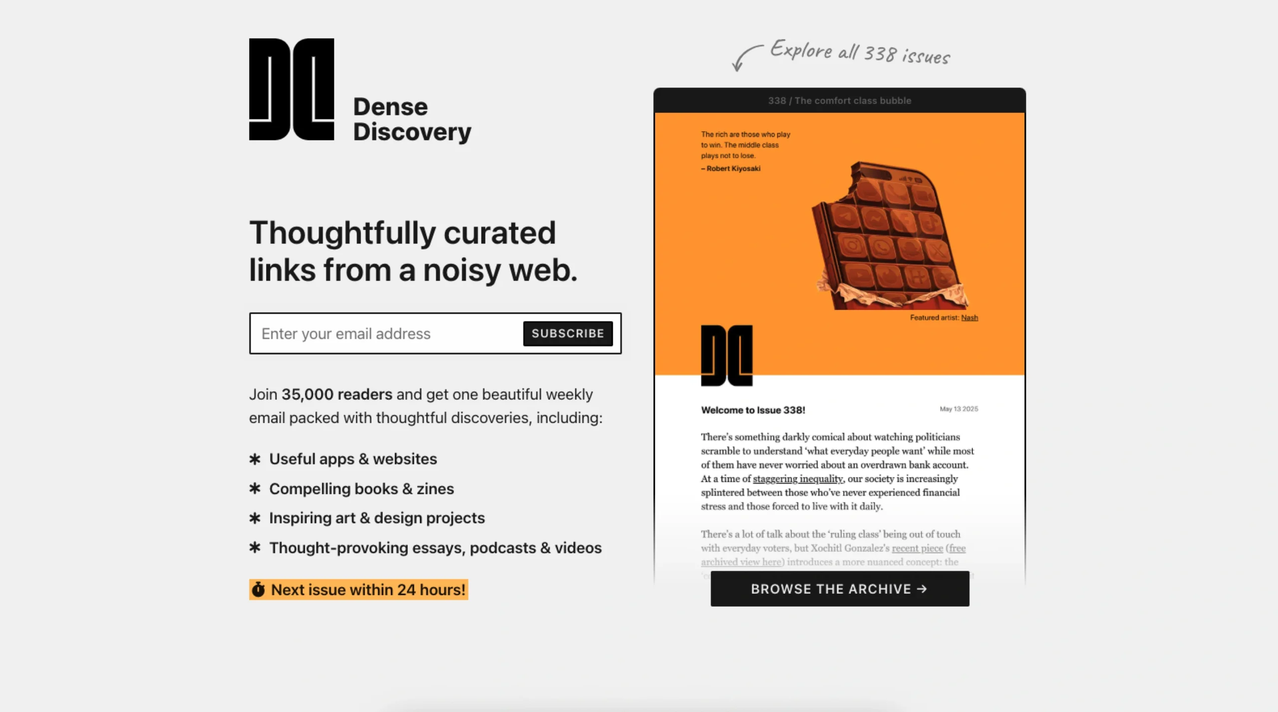 Dense Discovery
