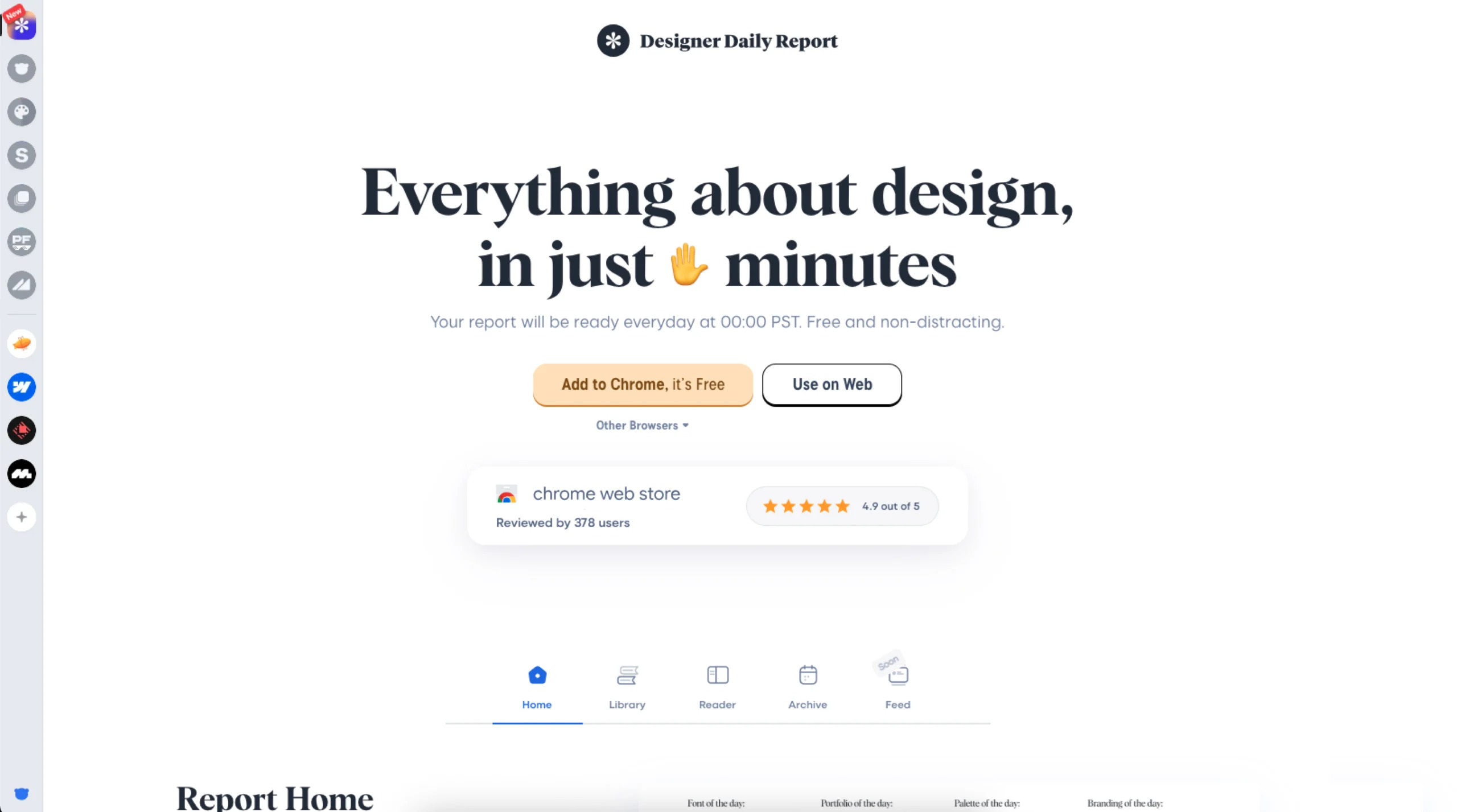 Designer Daily Report