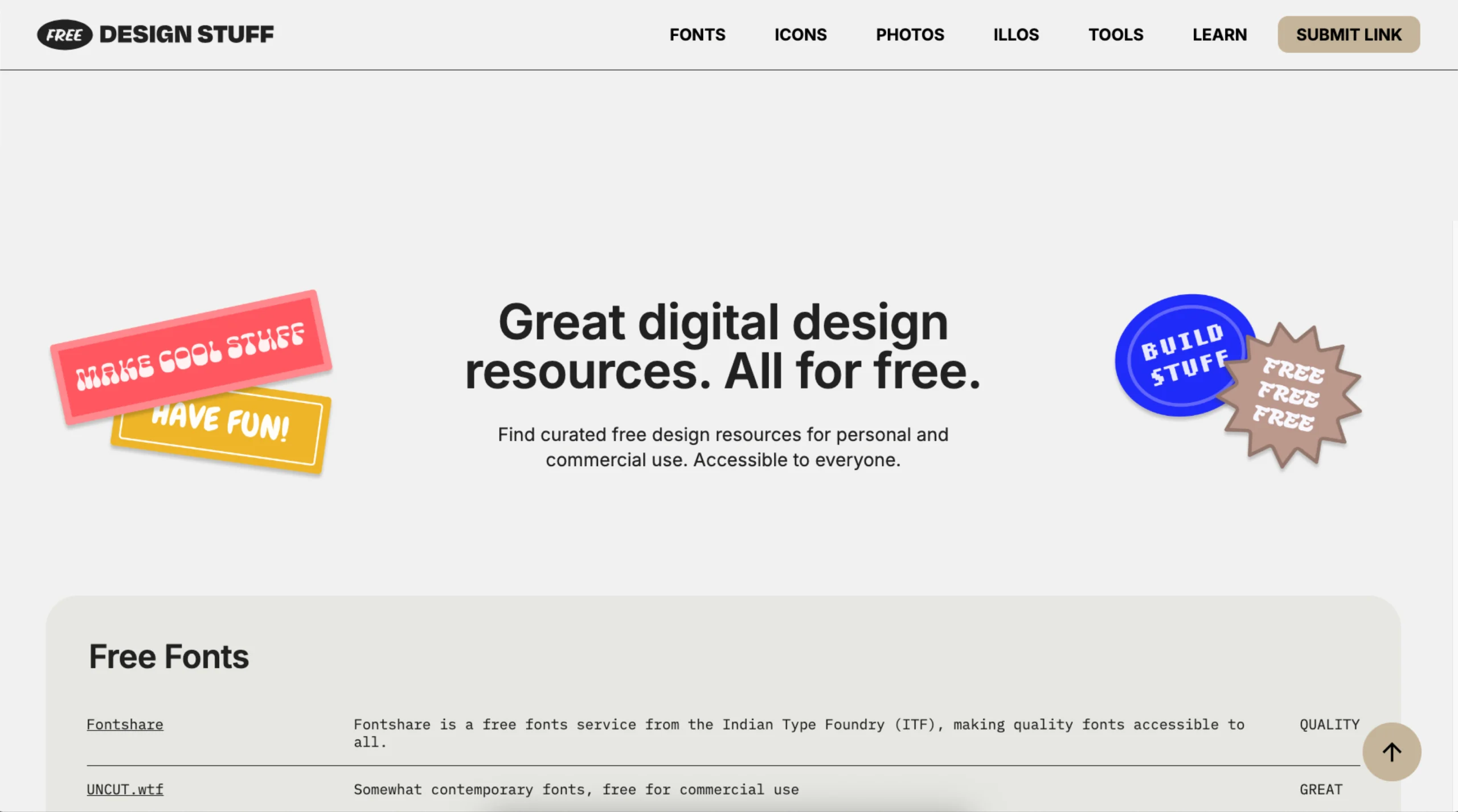 Free Design Stuff