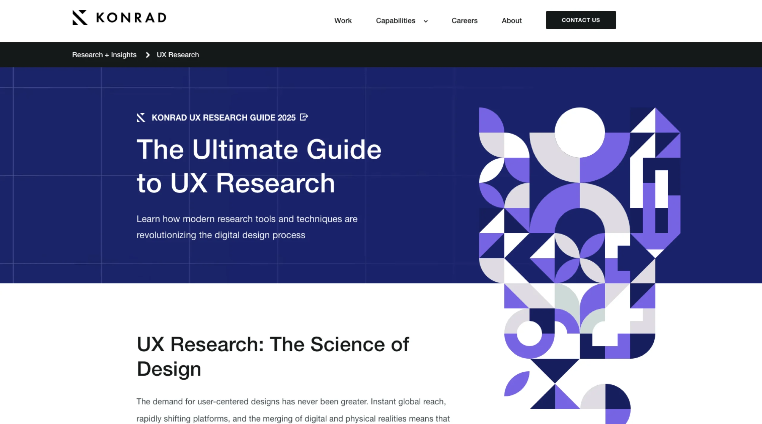 Konrad® – UX Research Guide 2025 - UI UX Showcase