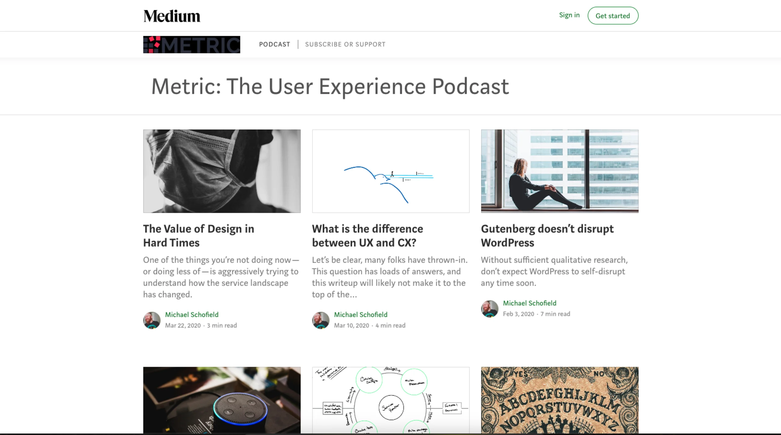Metric: The User Experience Podcast