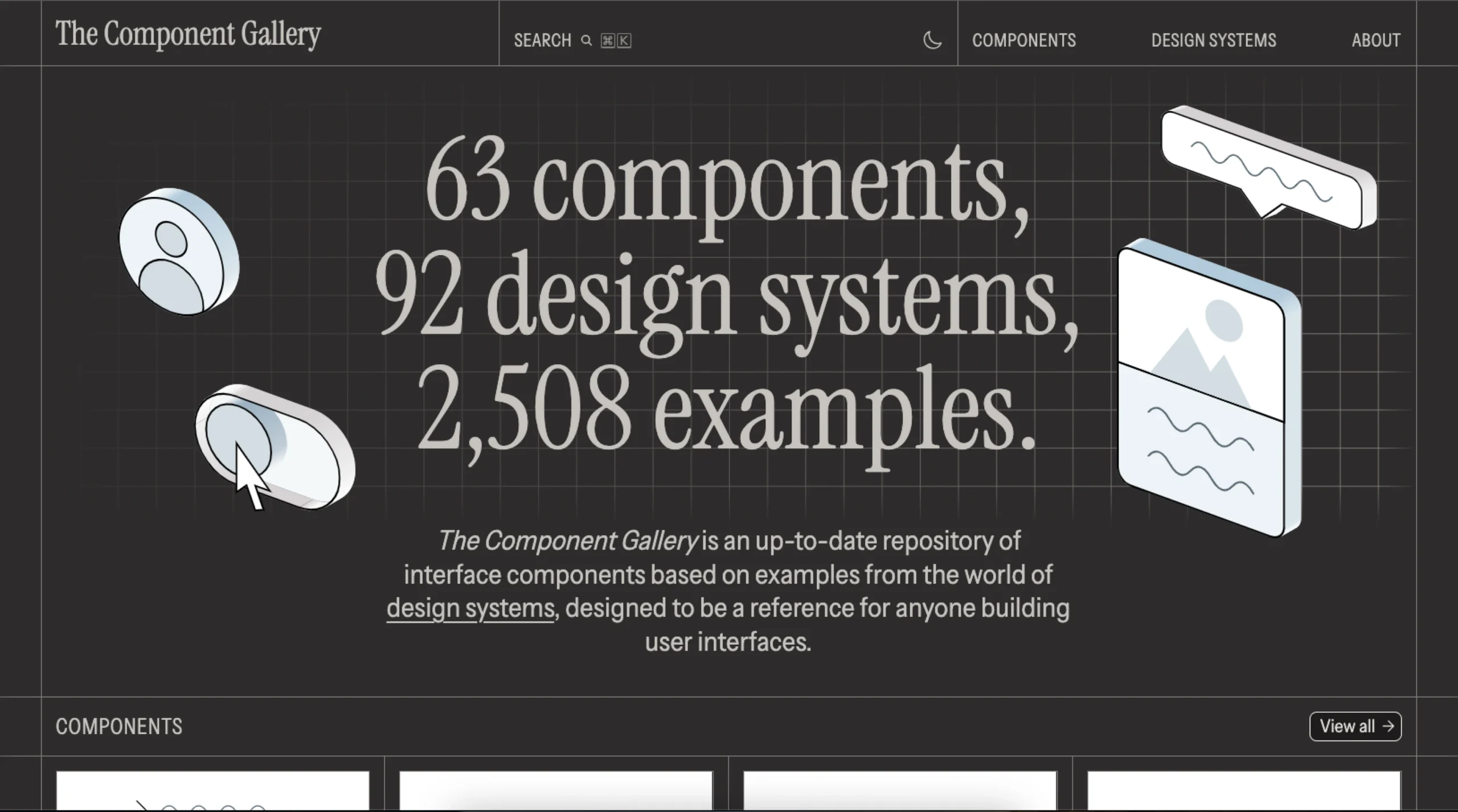 The Component Gallery