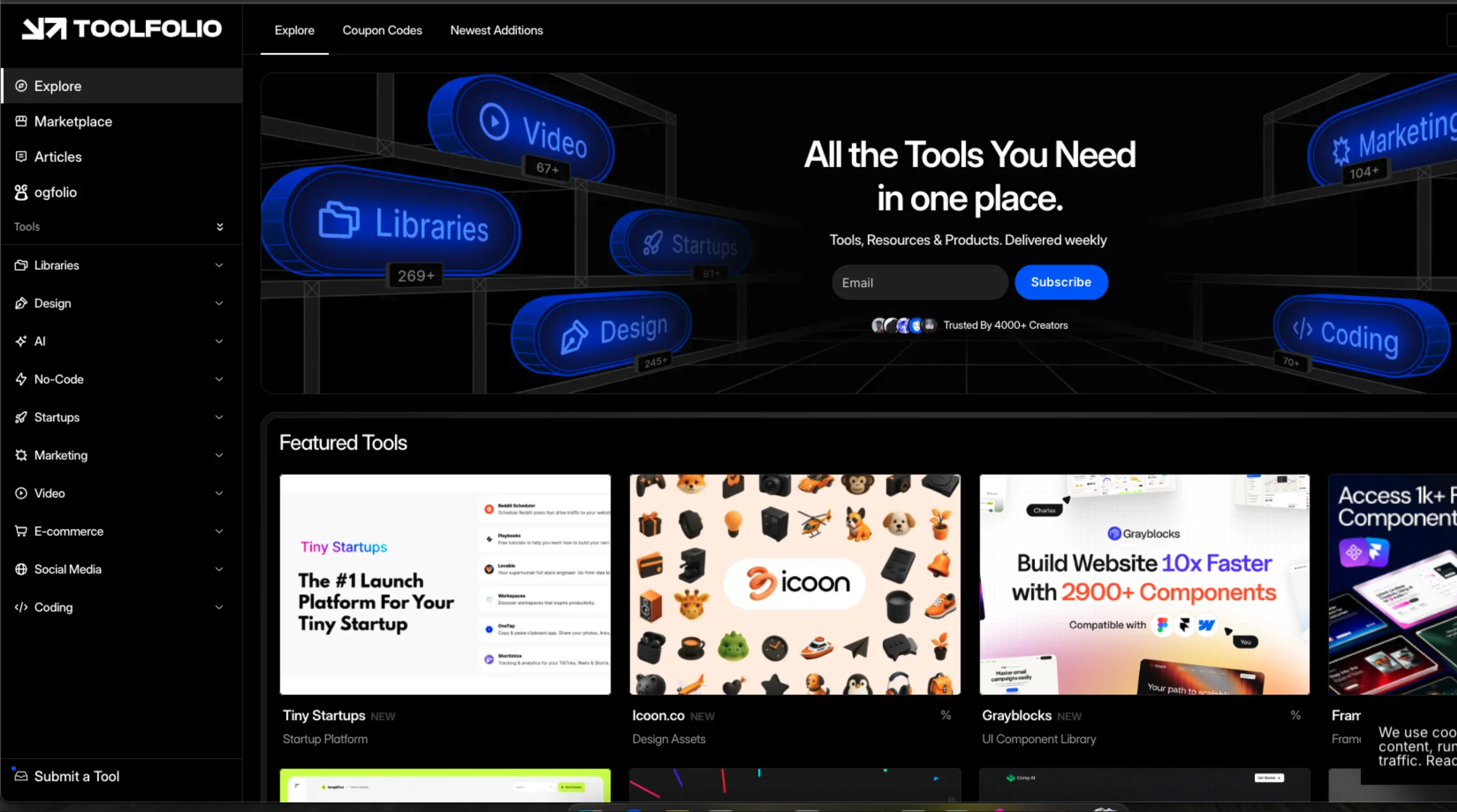 Toolfolio