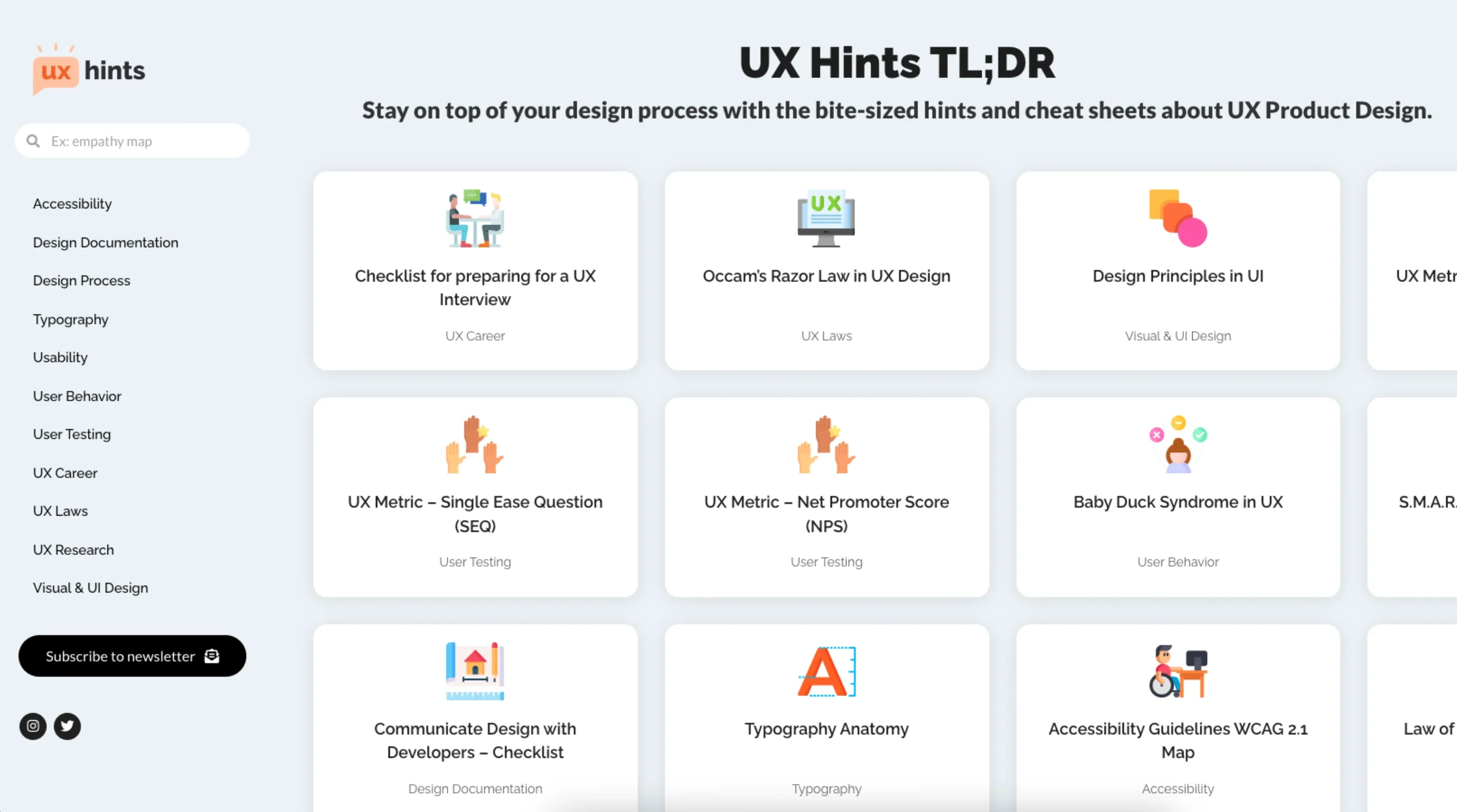 UX Hints