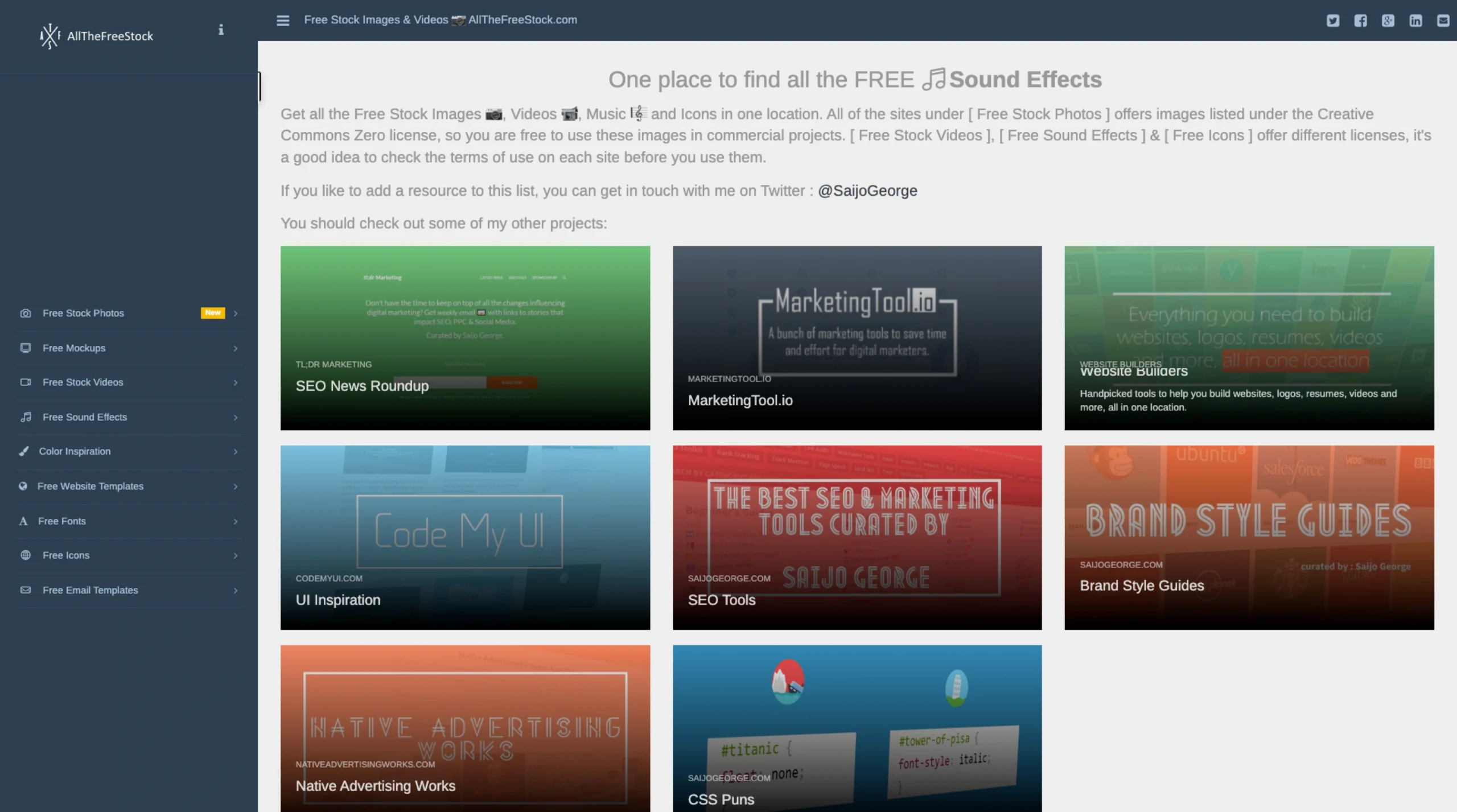 All The Free Stock