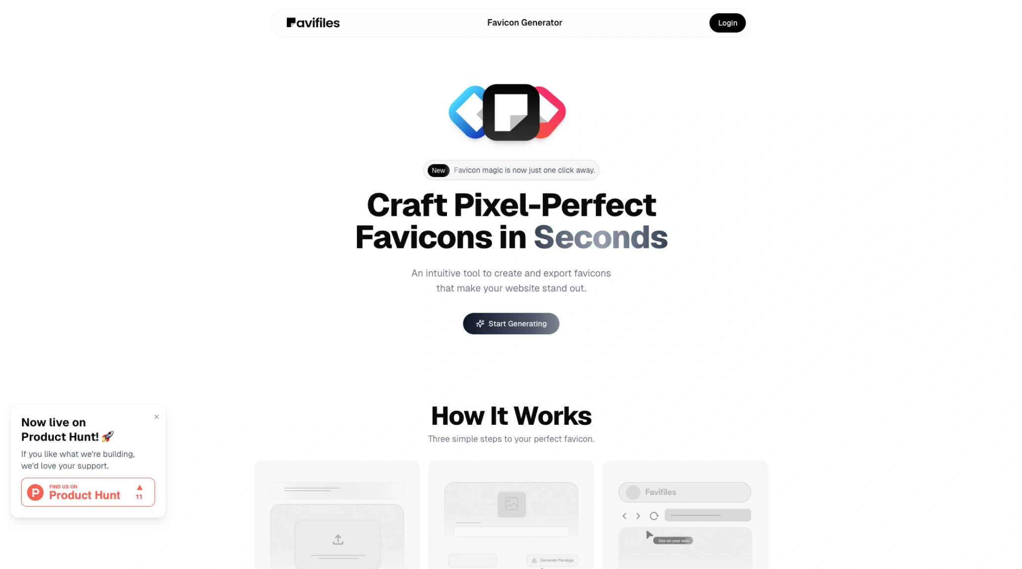 FaviFiles – Free Favicon Generator