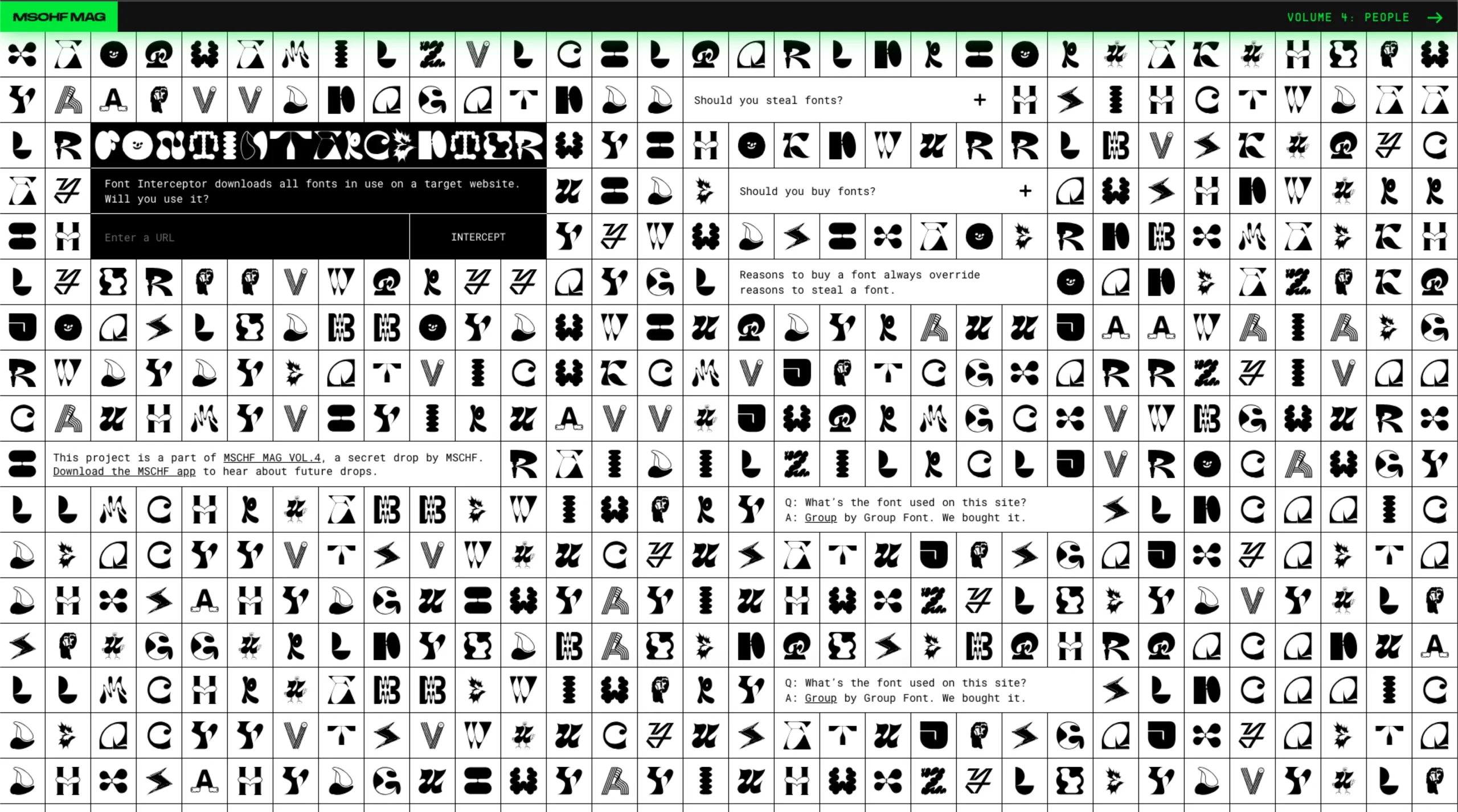 Font Interceptor