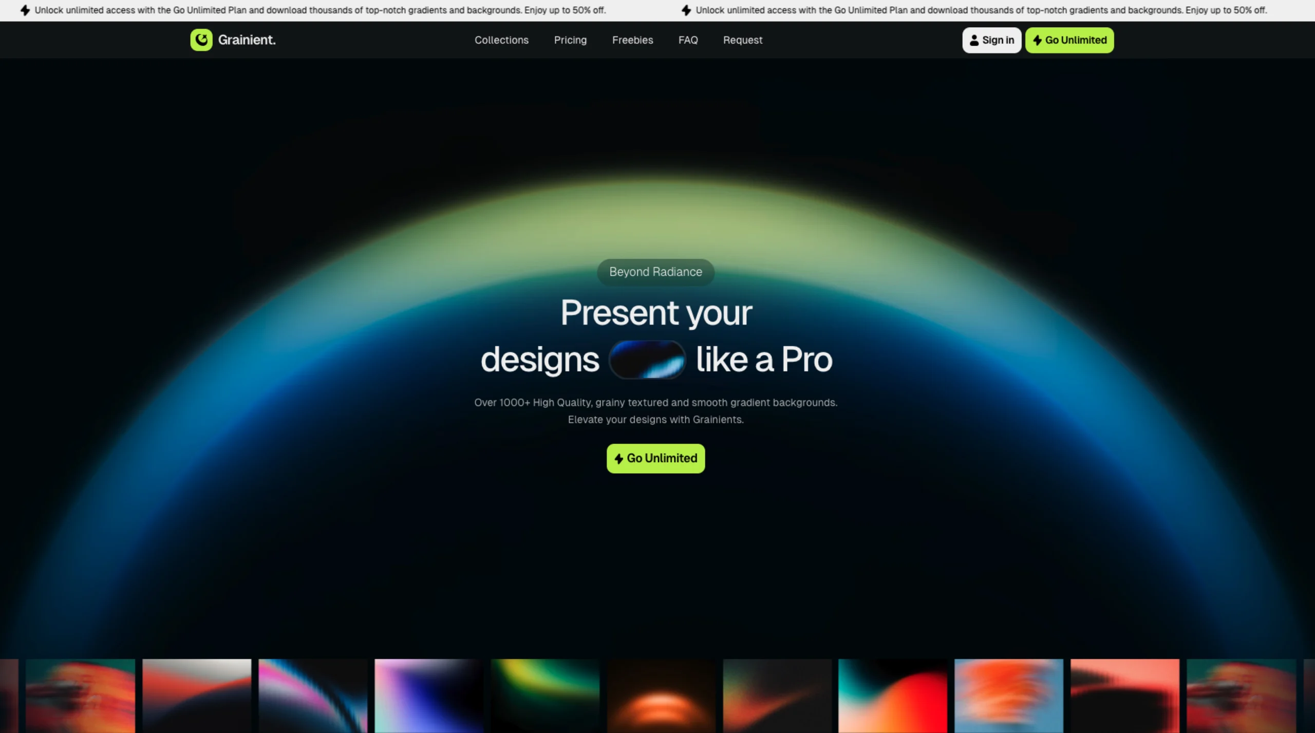 Grainient (Freebies Page)