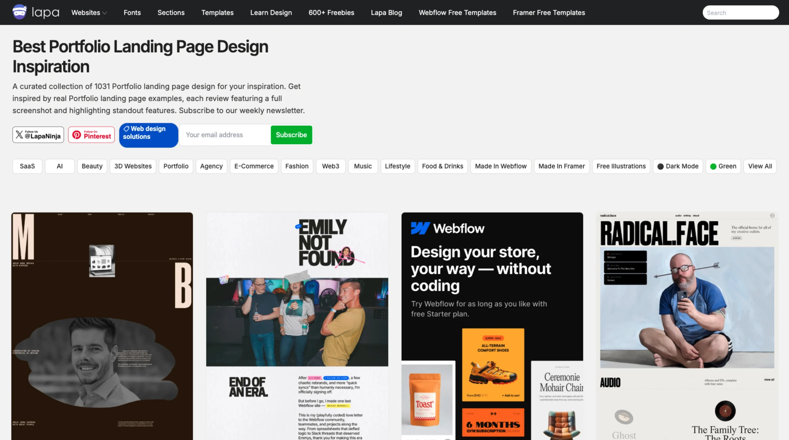 Lapa Ninja – Portfolios