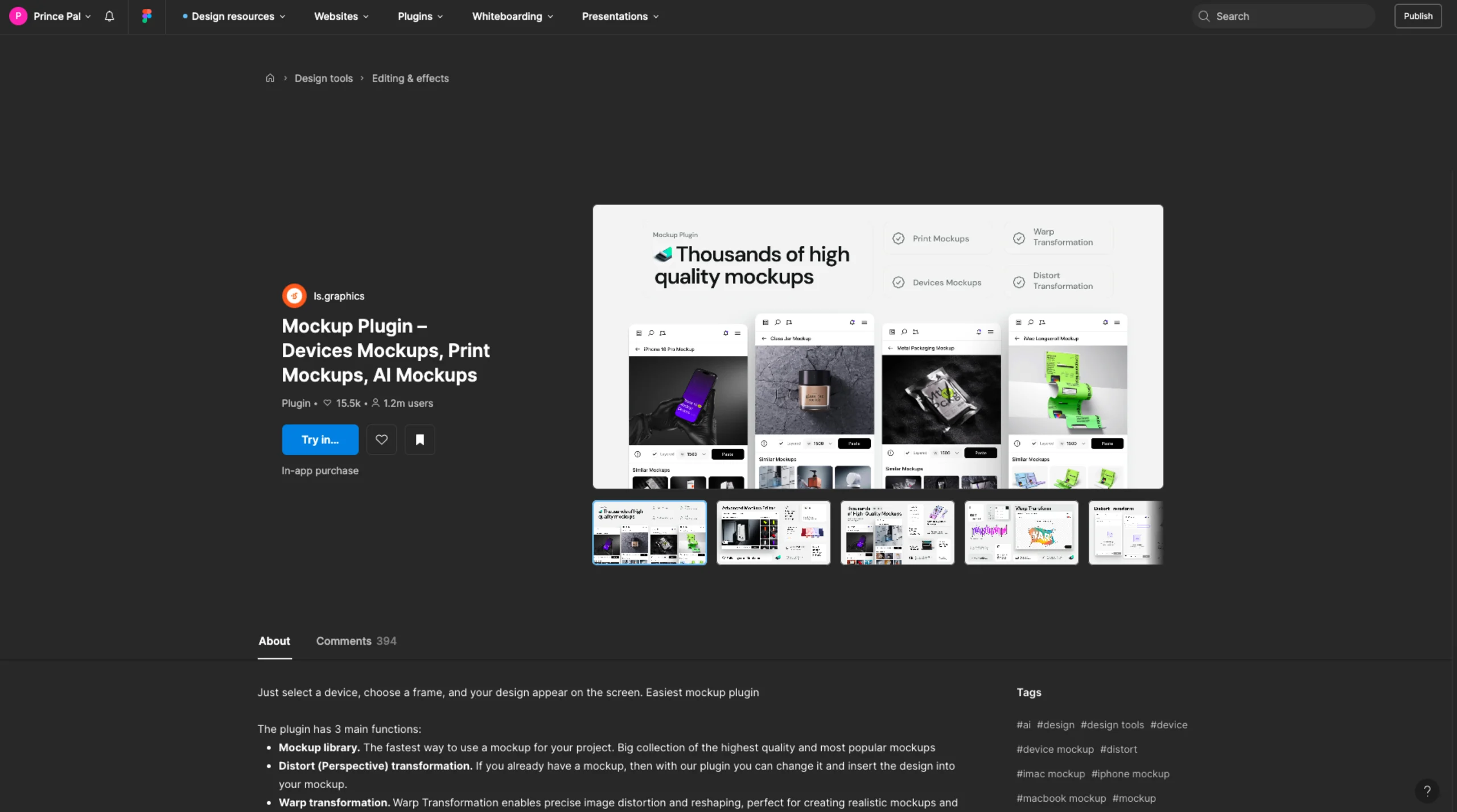 Mockup Plugin