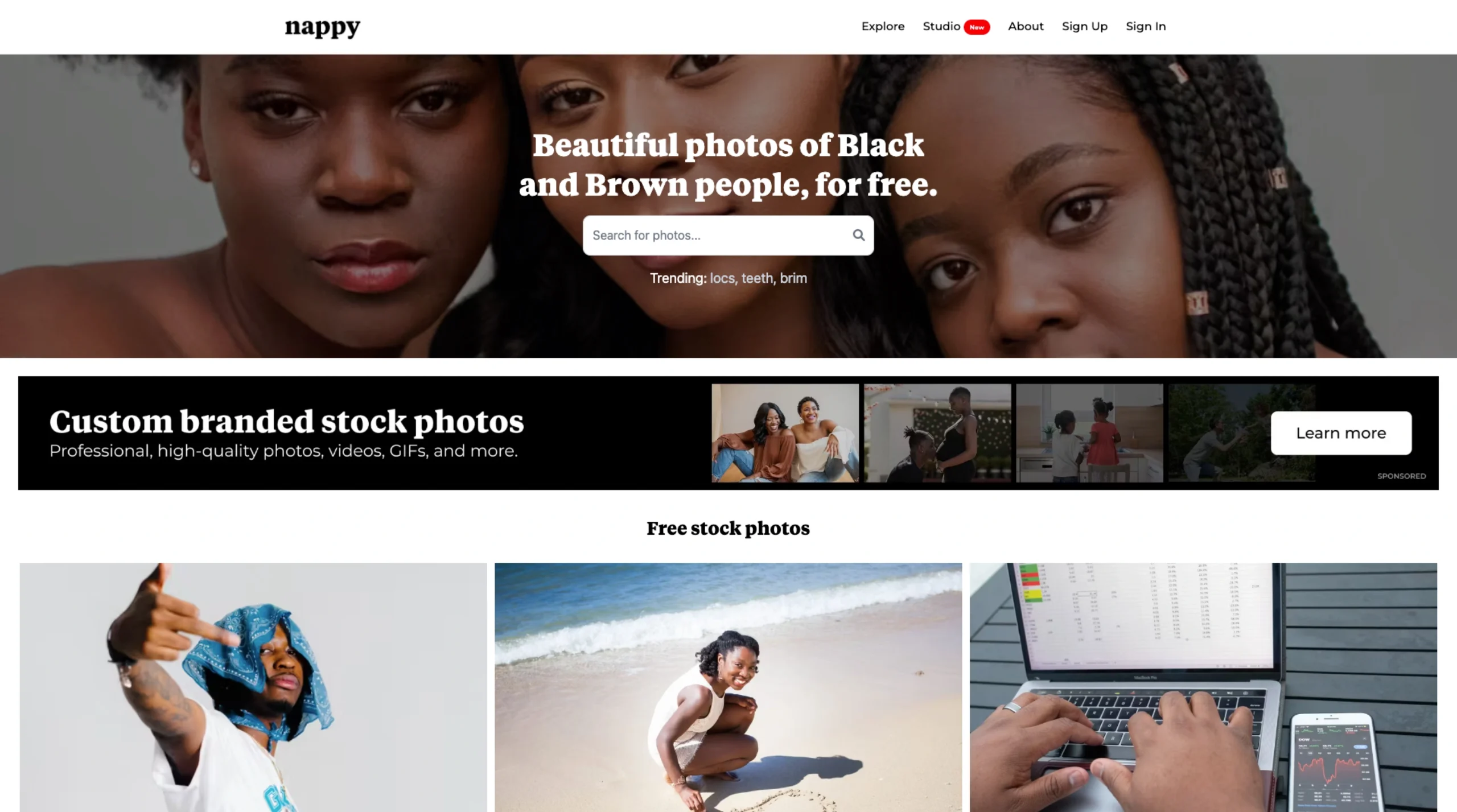 Nappy – Images of Black and Brown Individuals