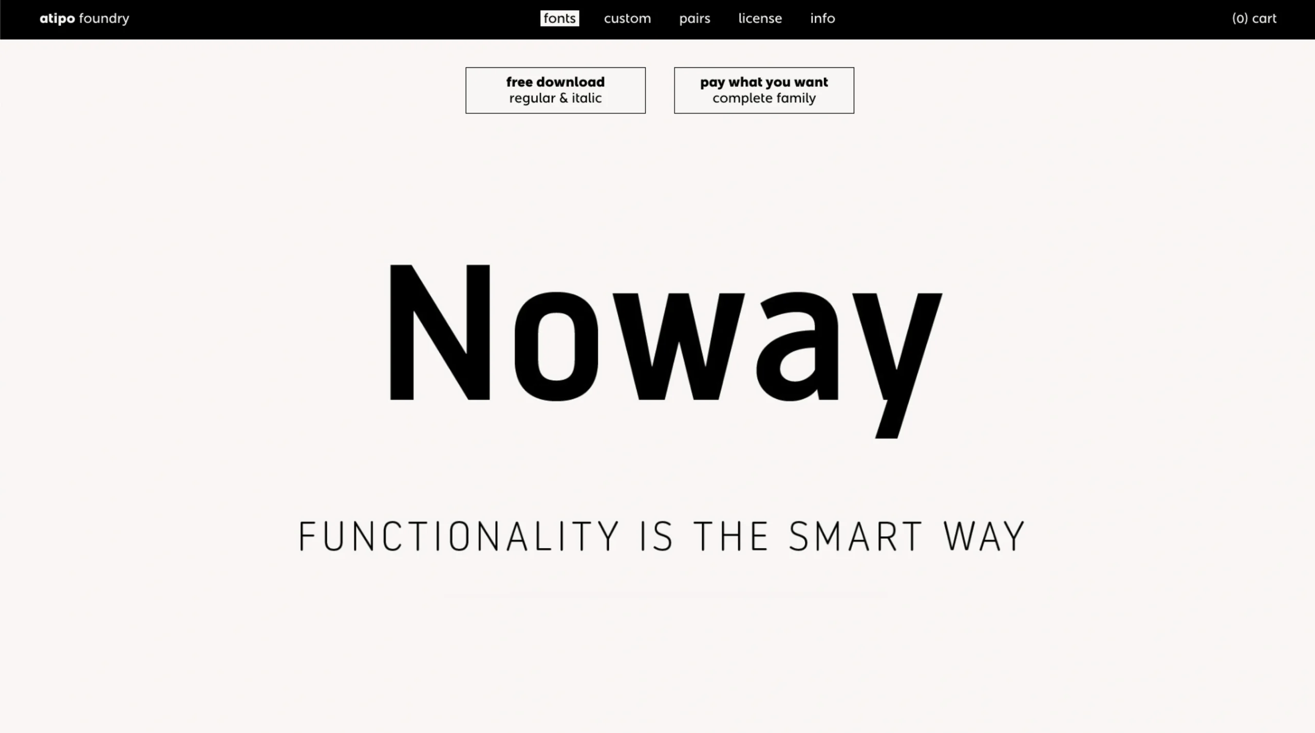 Noway – Sans-serif Typeface