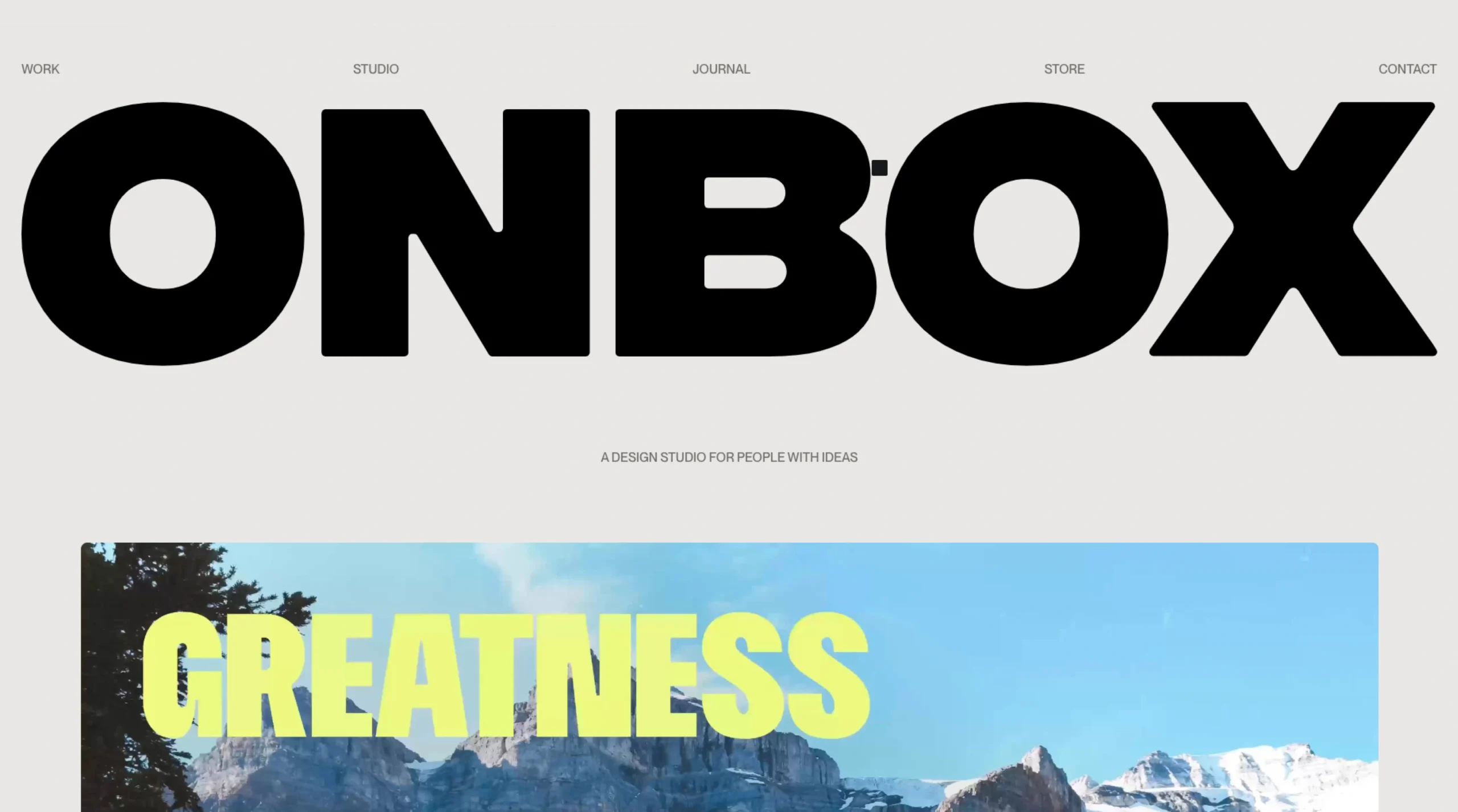ONBOX – A Design Studio