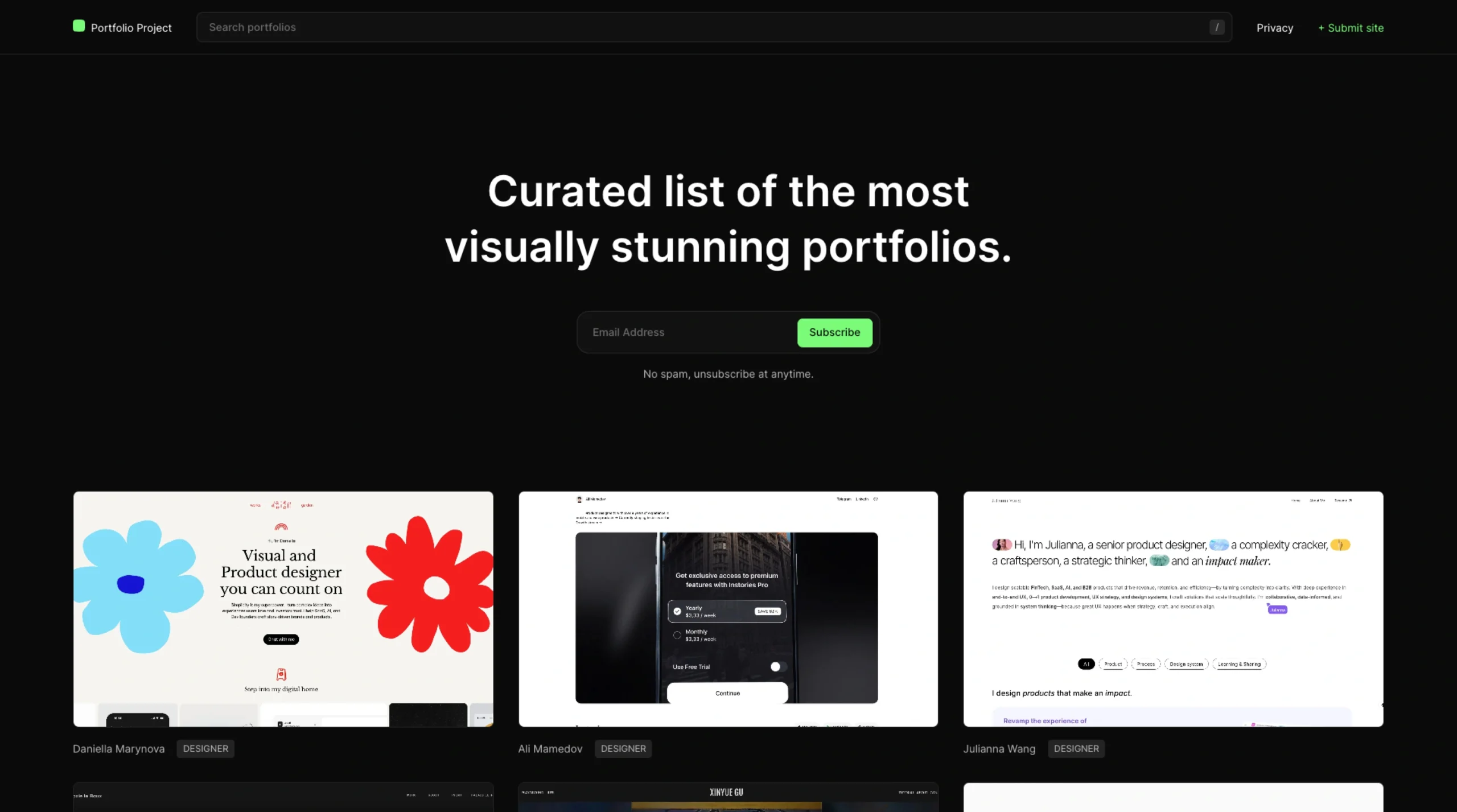 Portfolio Project