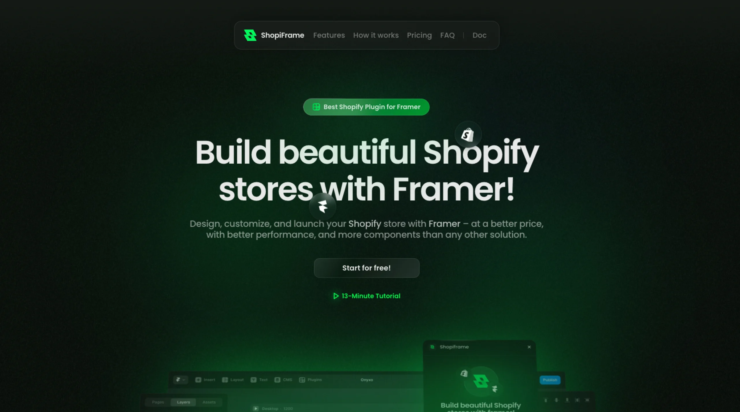 Shopiframe