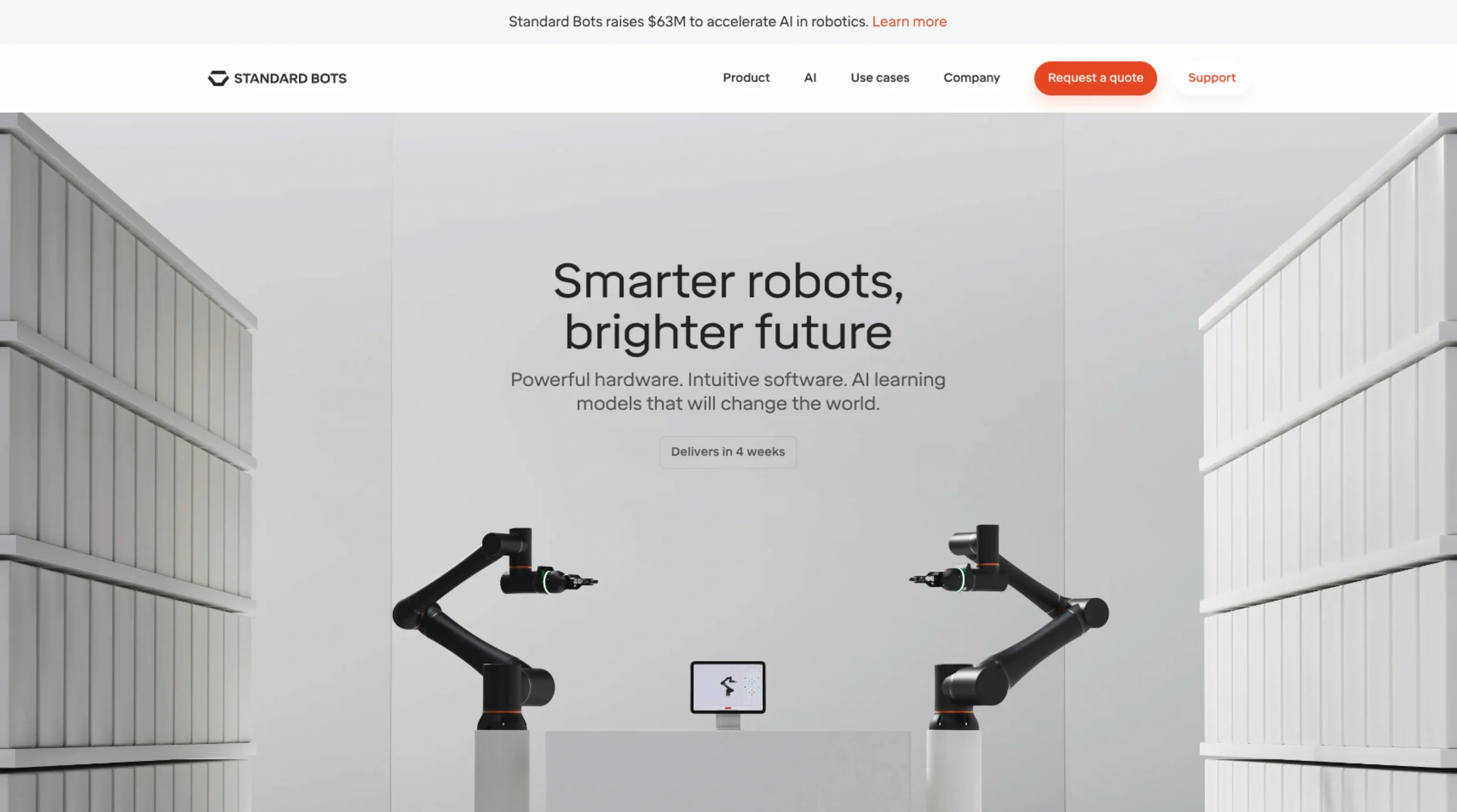 Standard Bots – AI-powered Robotic Arms