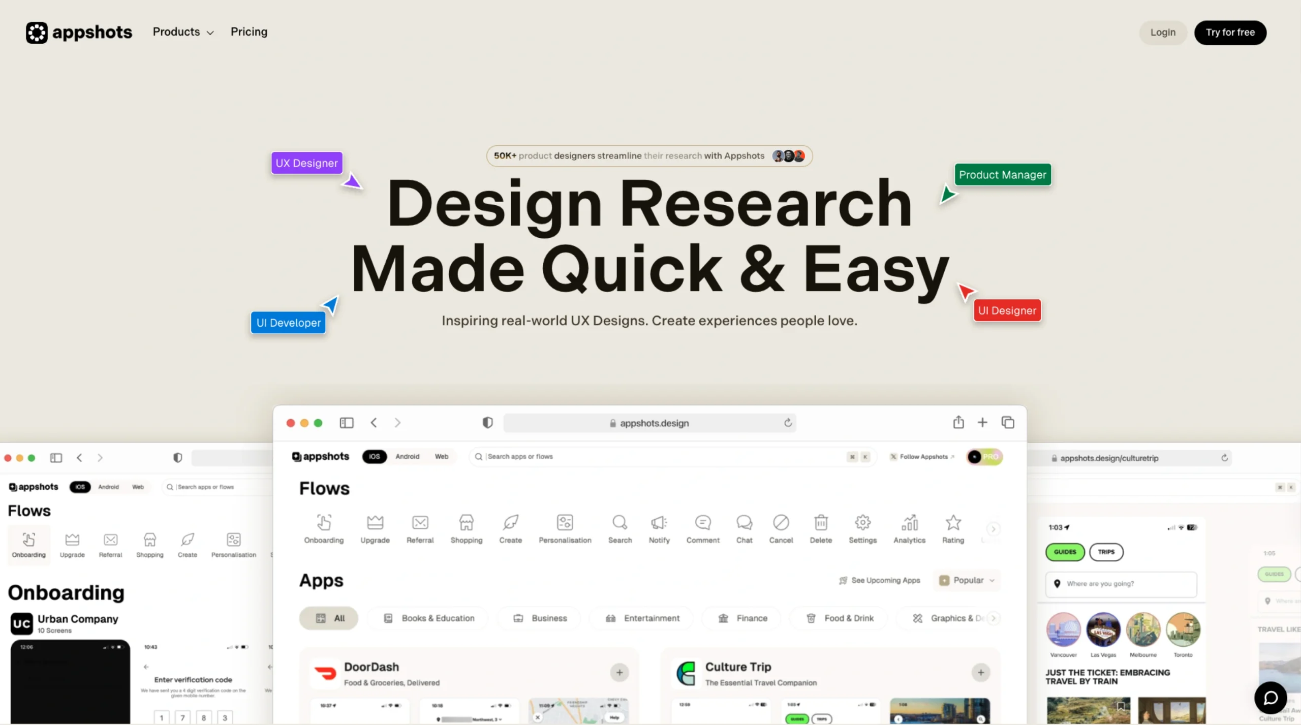 Appshots – Design Research Made Quick