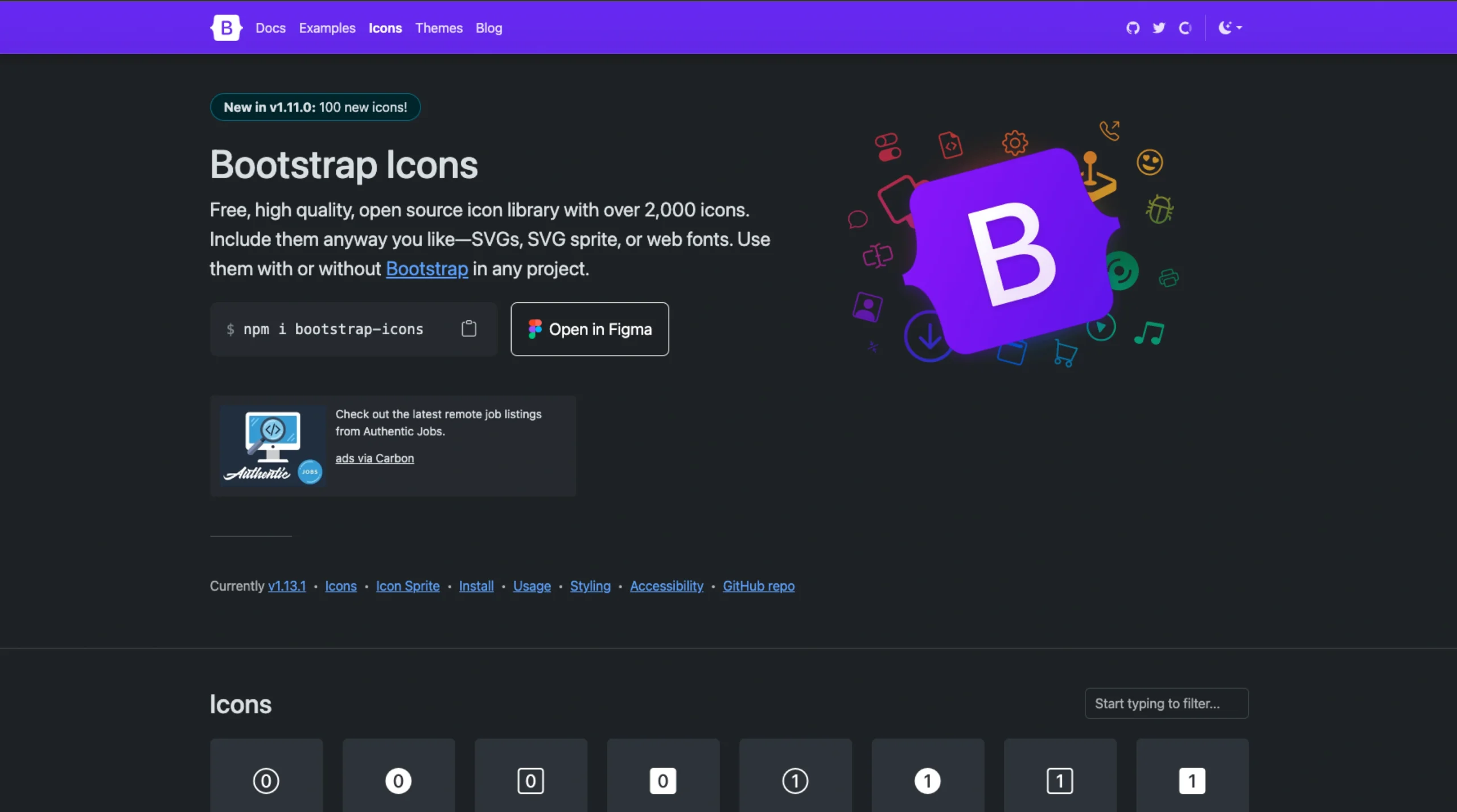 Bootstrap Icons