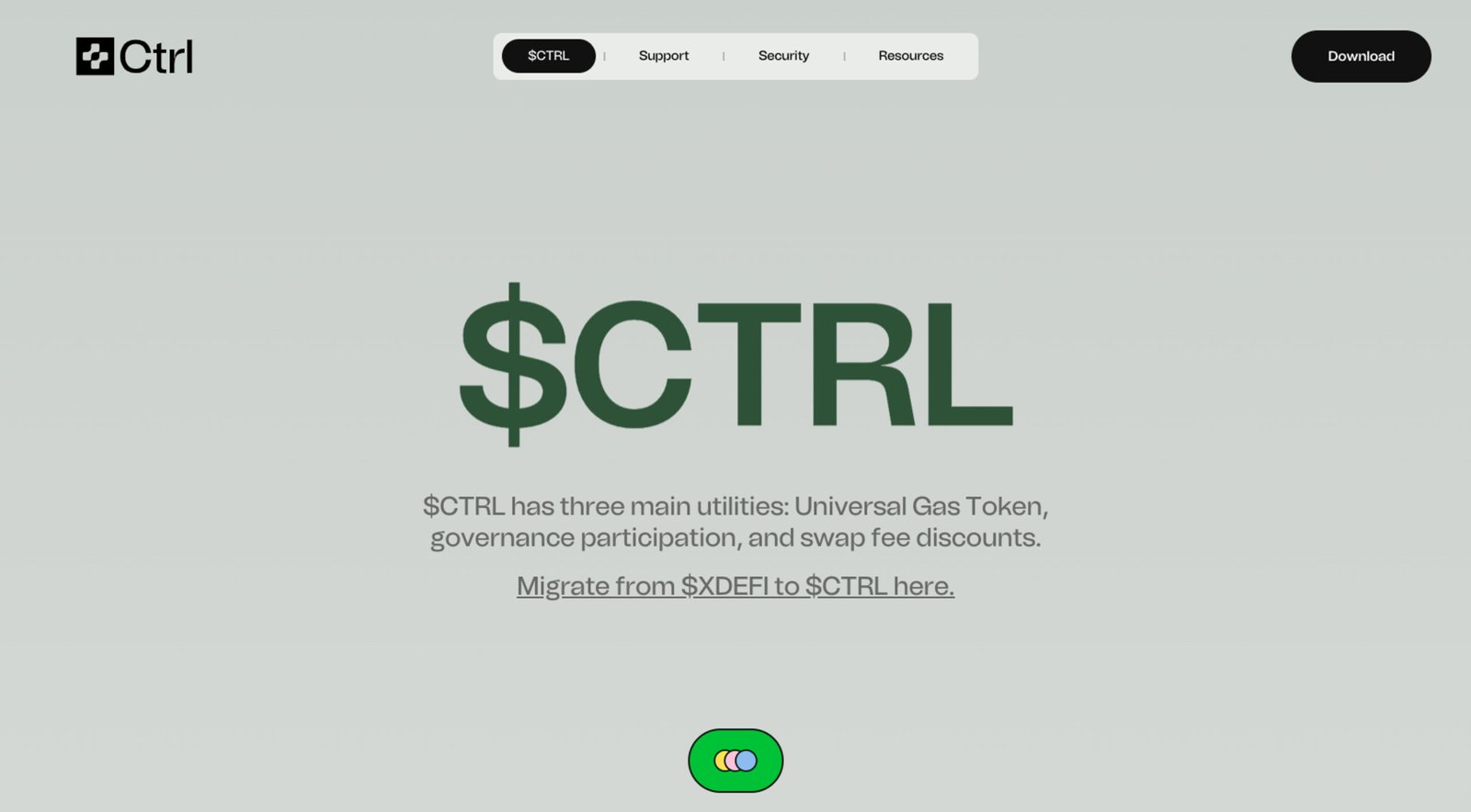 Ctrl – Universal Gas Token