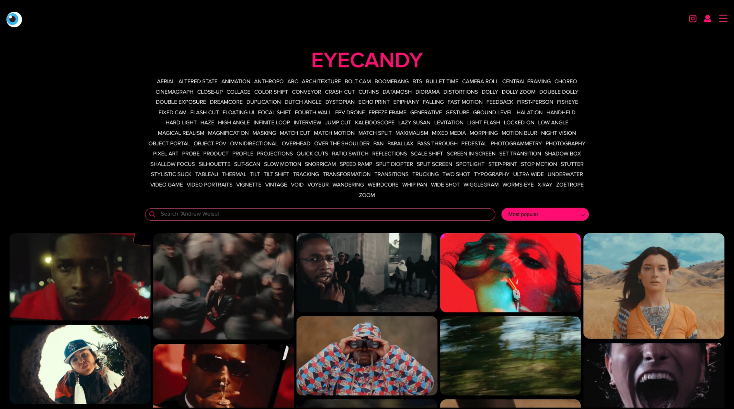 Eyecannndy – Visual Technique Library